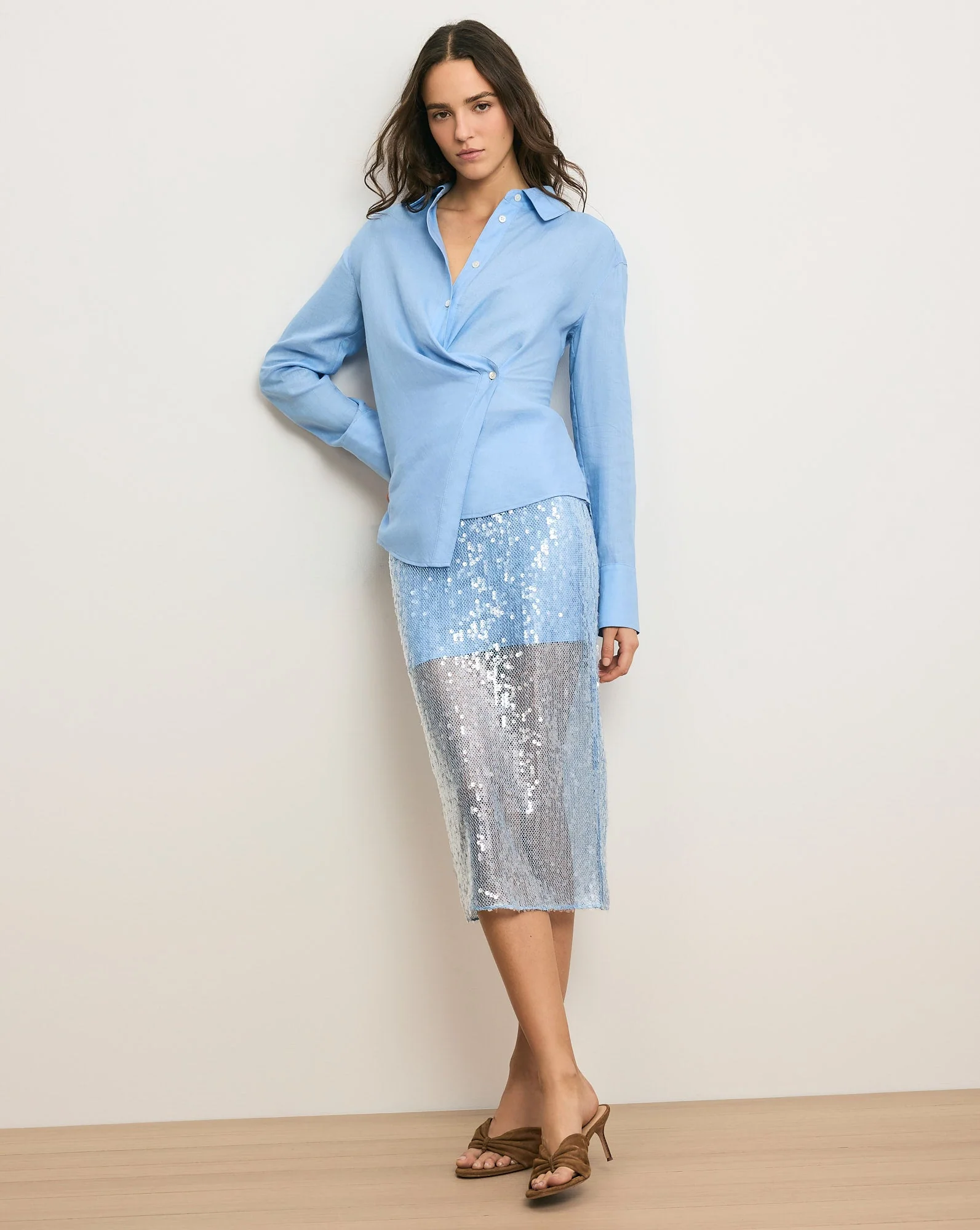 Veronica Beard - Perezzi Button - Down Shirt - Image 2
