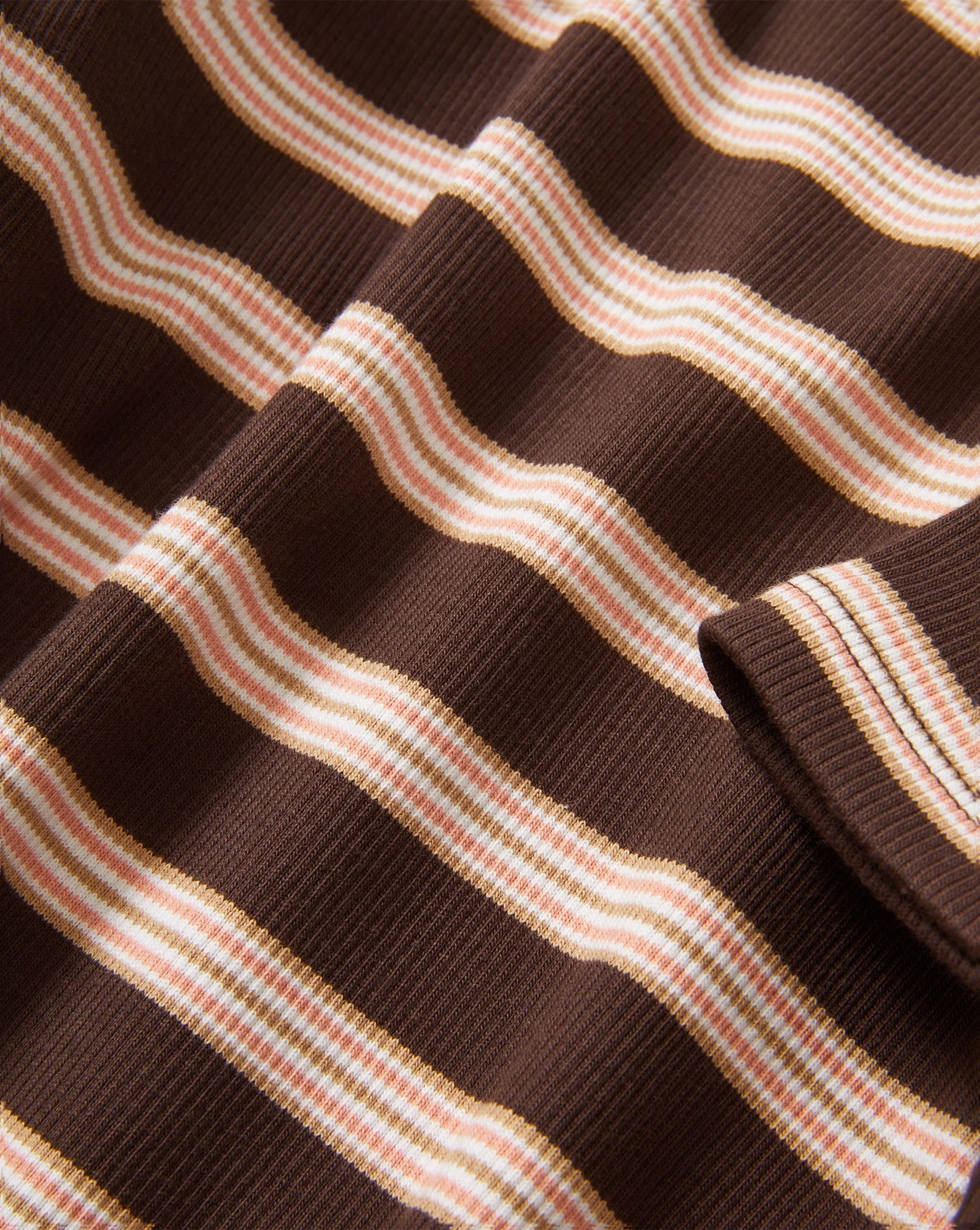 Veronica Beard - Pruitt Striped Ribbed T - Shirt - Image 3