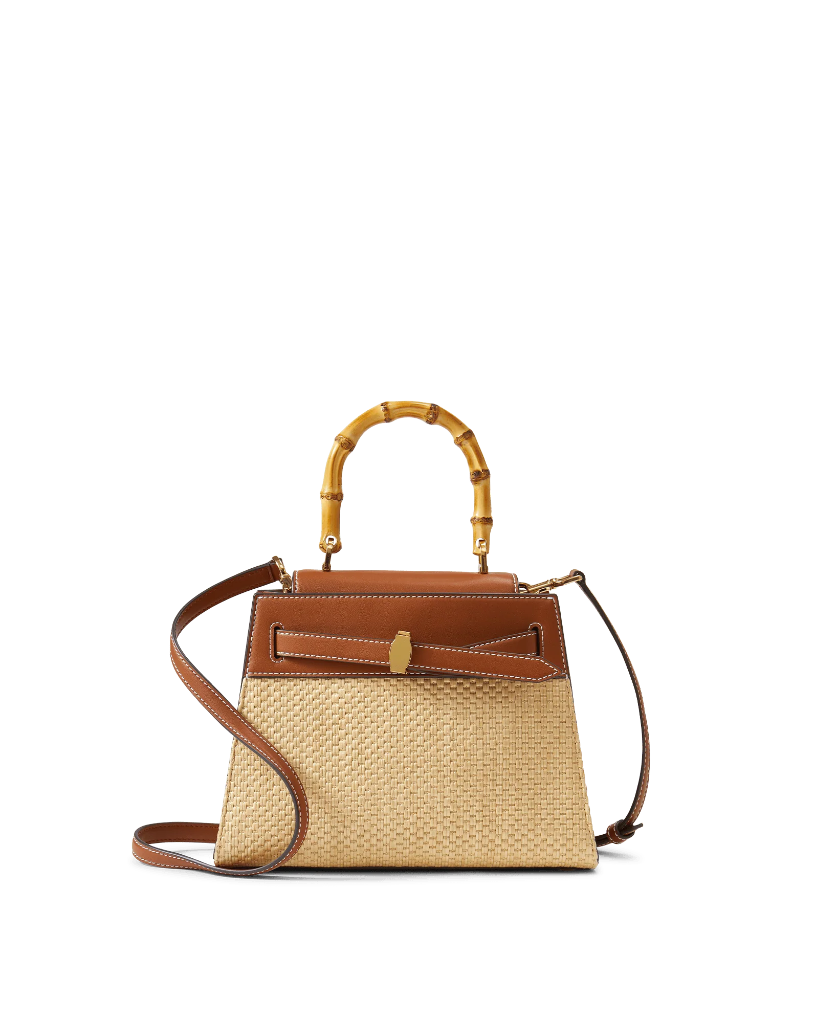 Veronica Beard - Raffia Dash Top - Handle Bag - Image 7