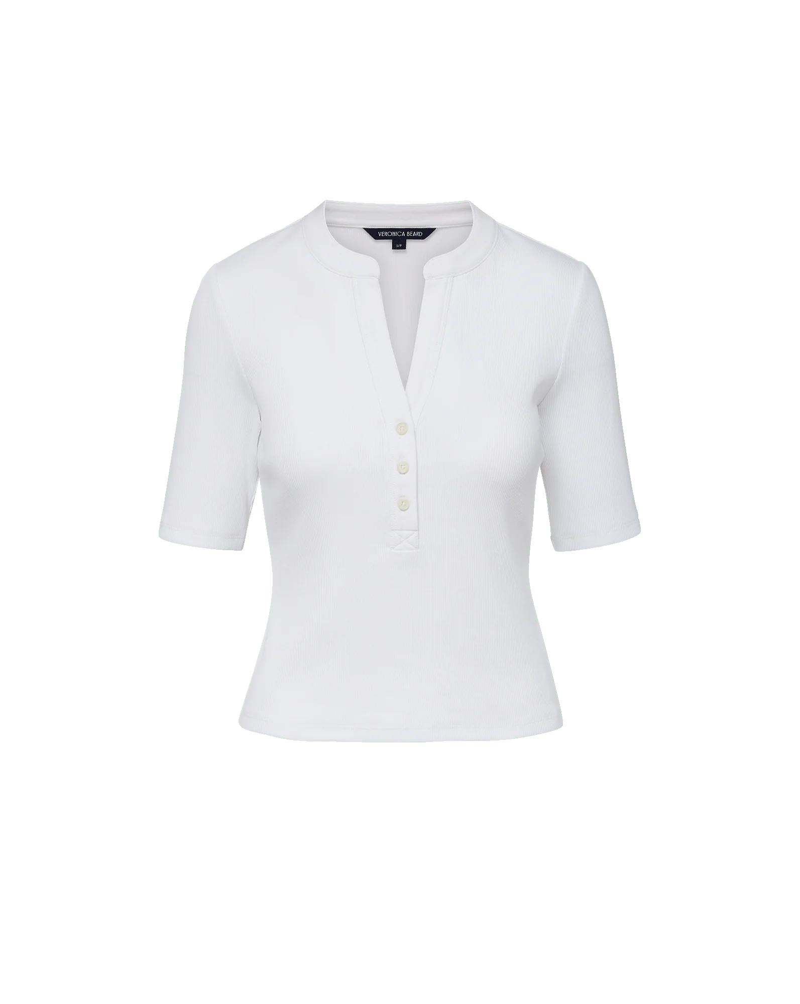 Veronica Beard - Reubian Henley T - Shirt - Image 5