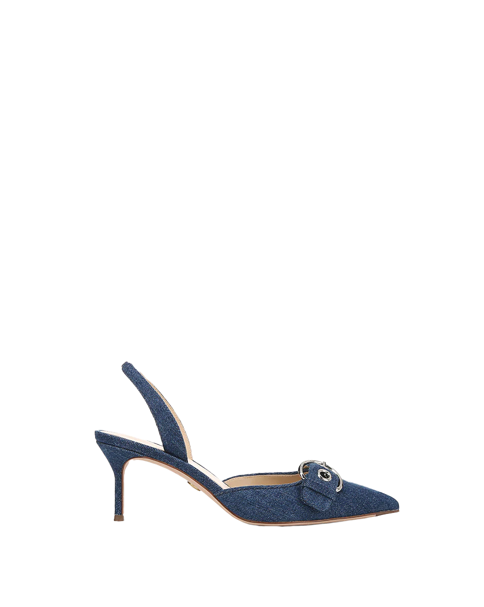 Veronica Beard - Roxy Denim Slingback Pump - Image 9