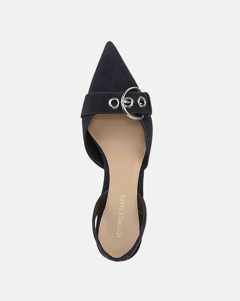 Veronica Beard - Roxy Suede Slingback Pump - Image 10