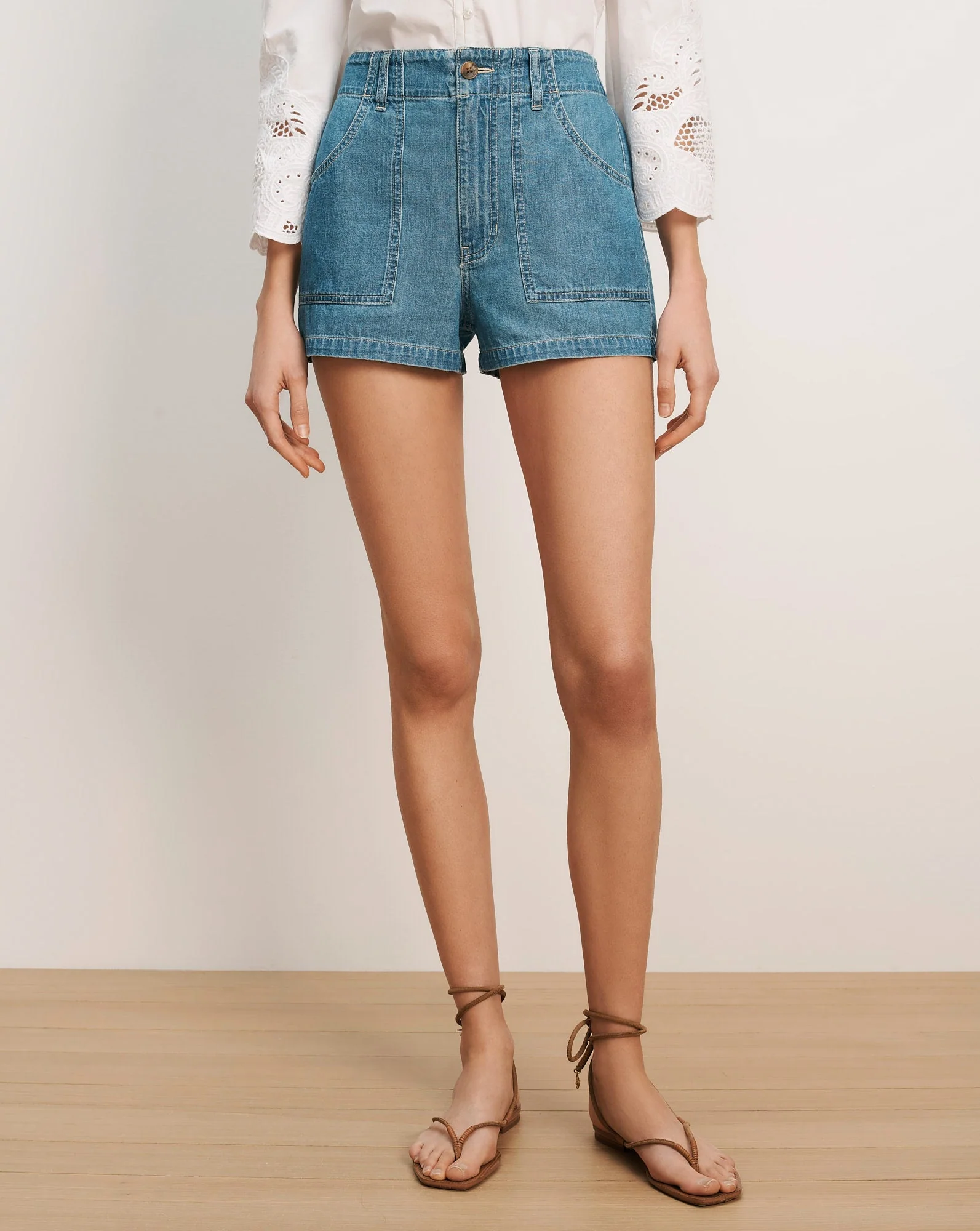 Veronica Beard - Sally Denim Short - Image 2