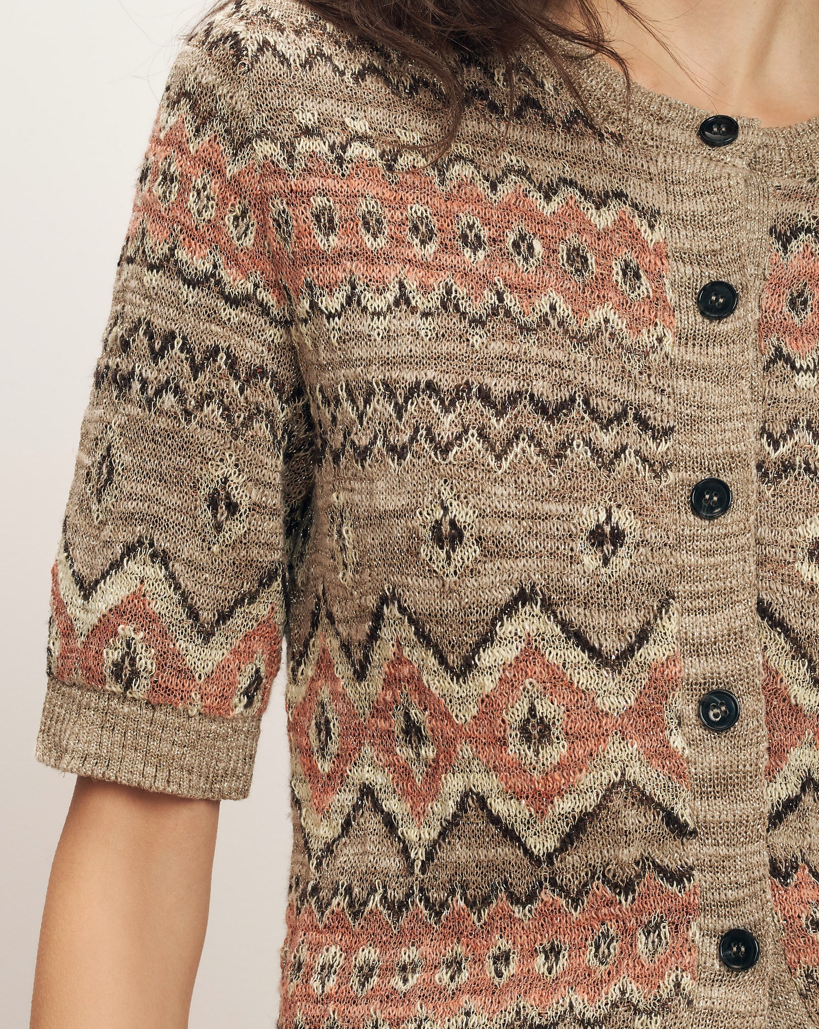 Veronica Beard - Shana Linen Cardigan - Image 5
