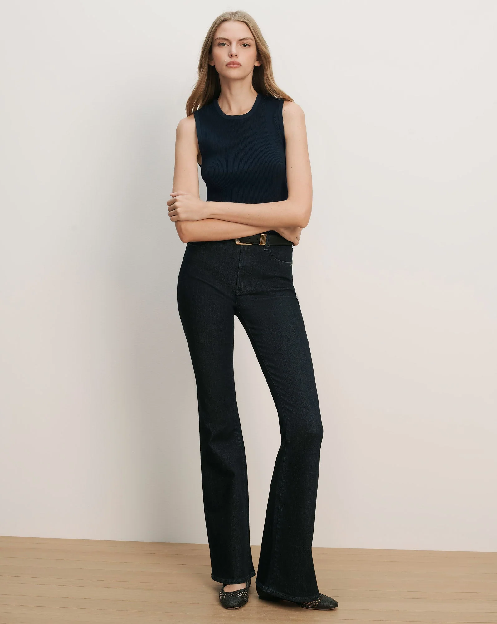 Veronica Beard - Sid Crewneck Knit Tank Top - Image 2
