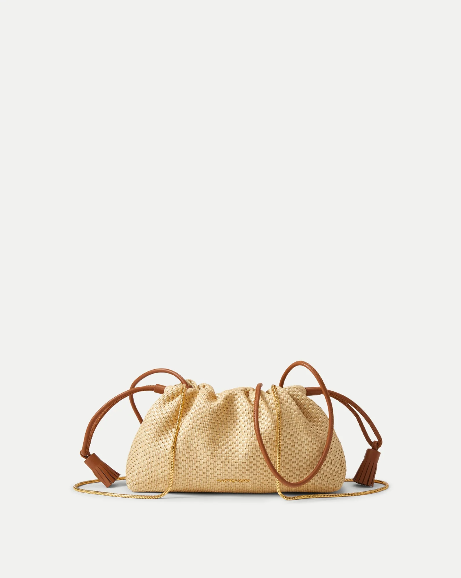 Veronica Beard - Small Veronica Beard Raffia Stash Bag