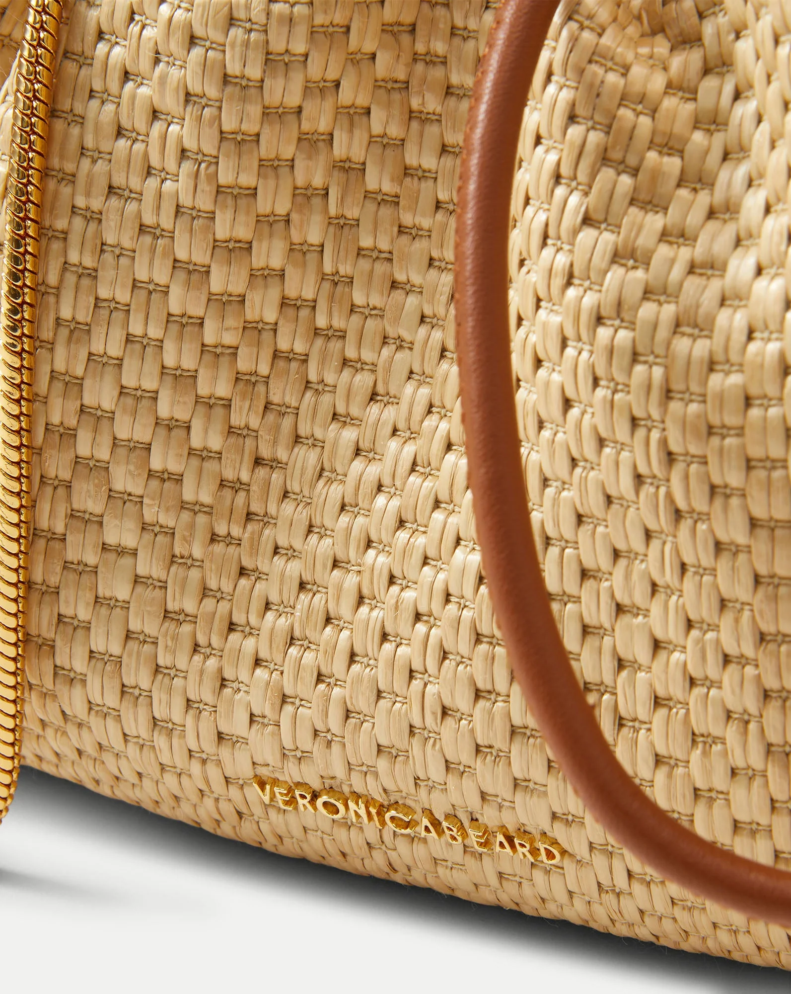 Veronica Beard - Small Veronica Beard Raffia Stash Bag - Image 4