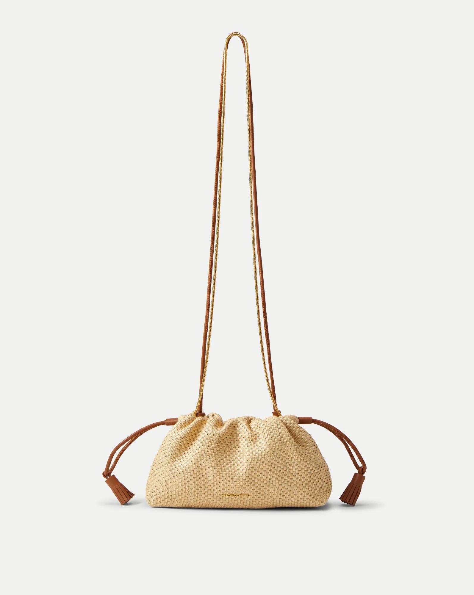 Veronica Beard - Small Veronica Beard Raffia Stash Bag - Image 8