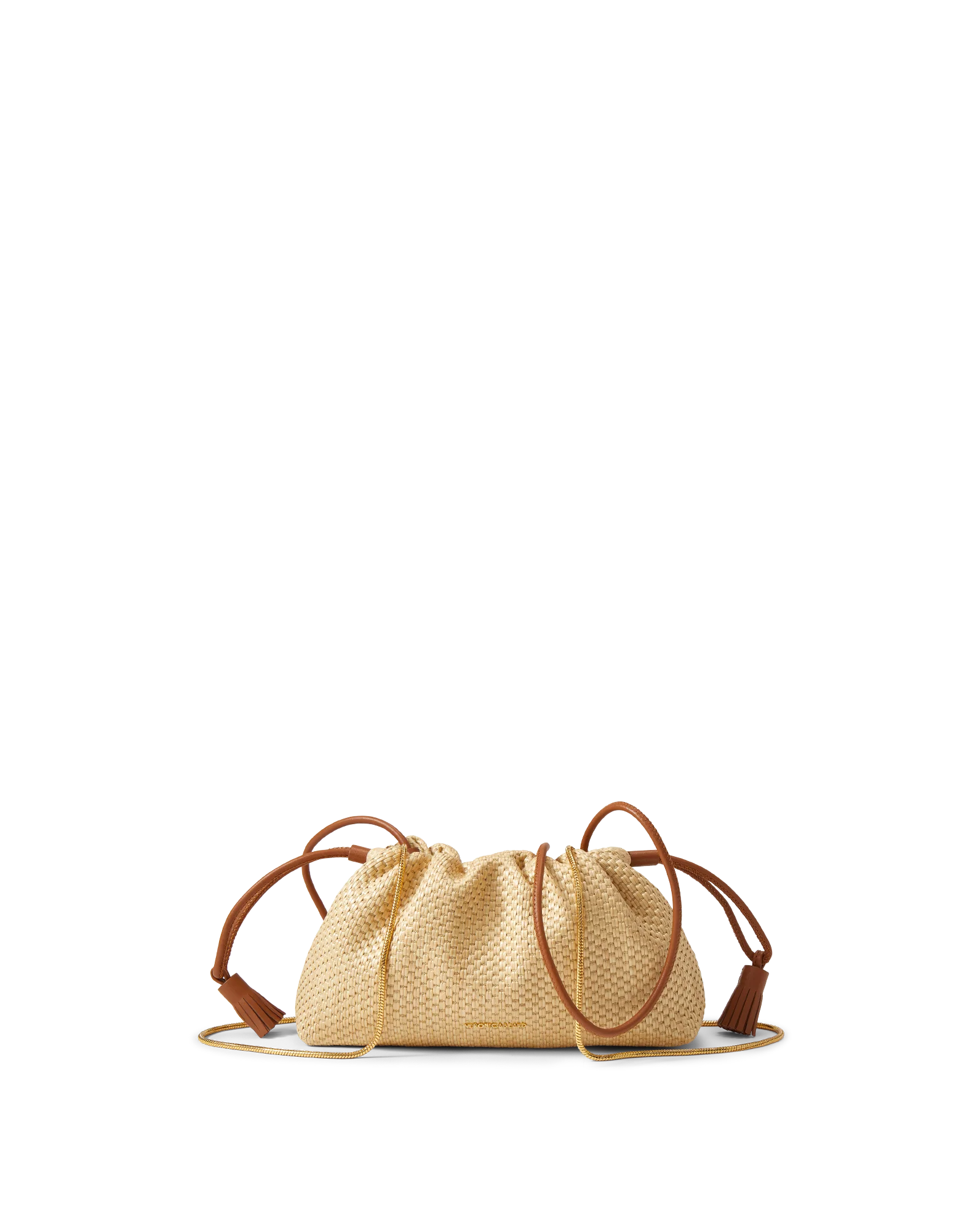 Veronica Beard - Small Veronica Beard Raffia Stash Bag - Image 9