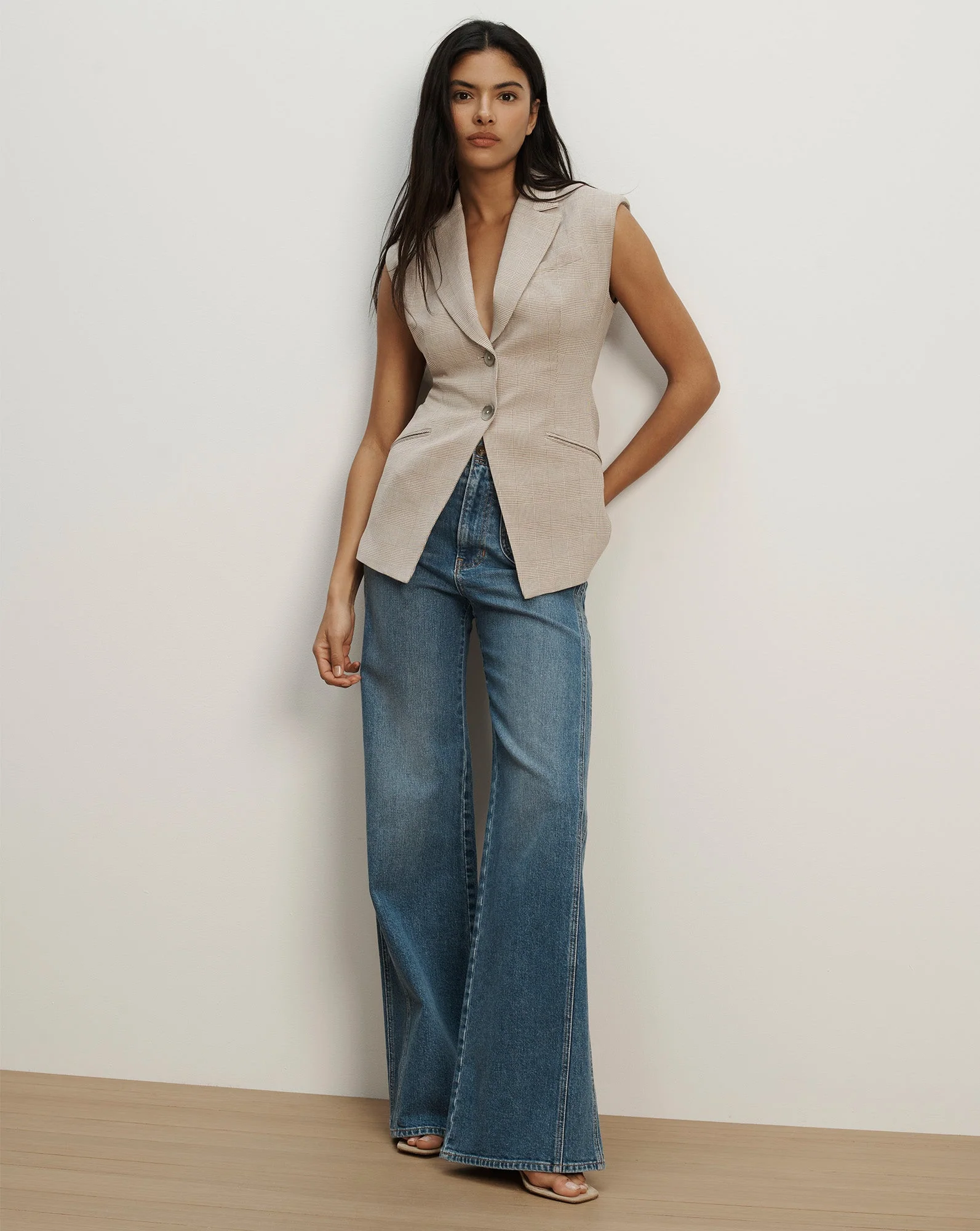 Veronica Beard - Sorenne Plaid Vest - Image 2