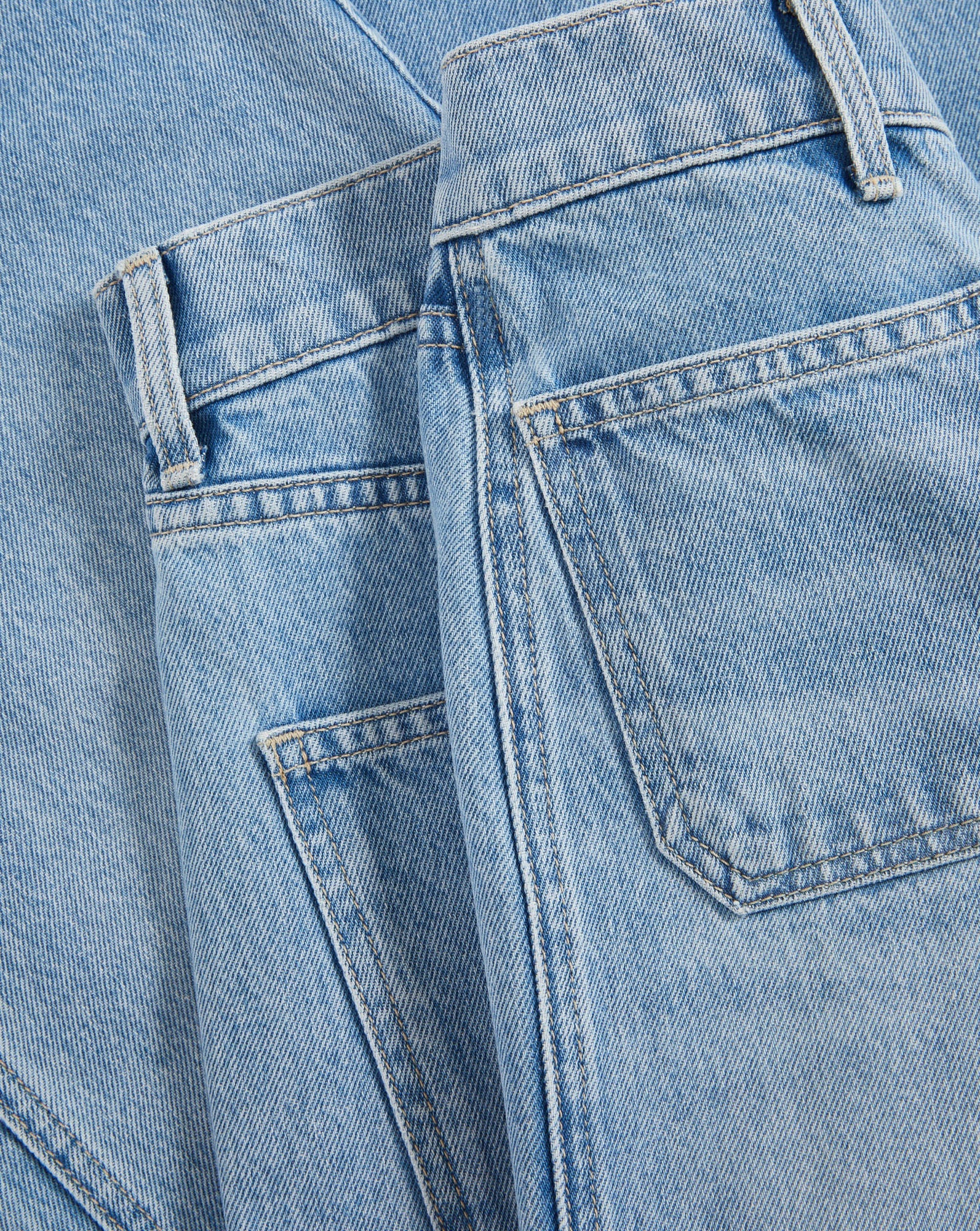 Veronica Beard - Taylor Cropped Patch - Pocket Wide - Leg Jean - Image 4