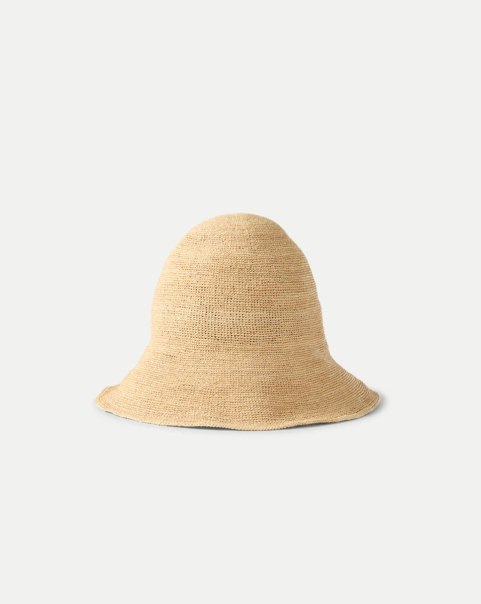 Veronica Beard - Teagan Raffia Straw Bucket Hat