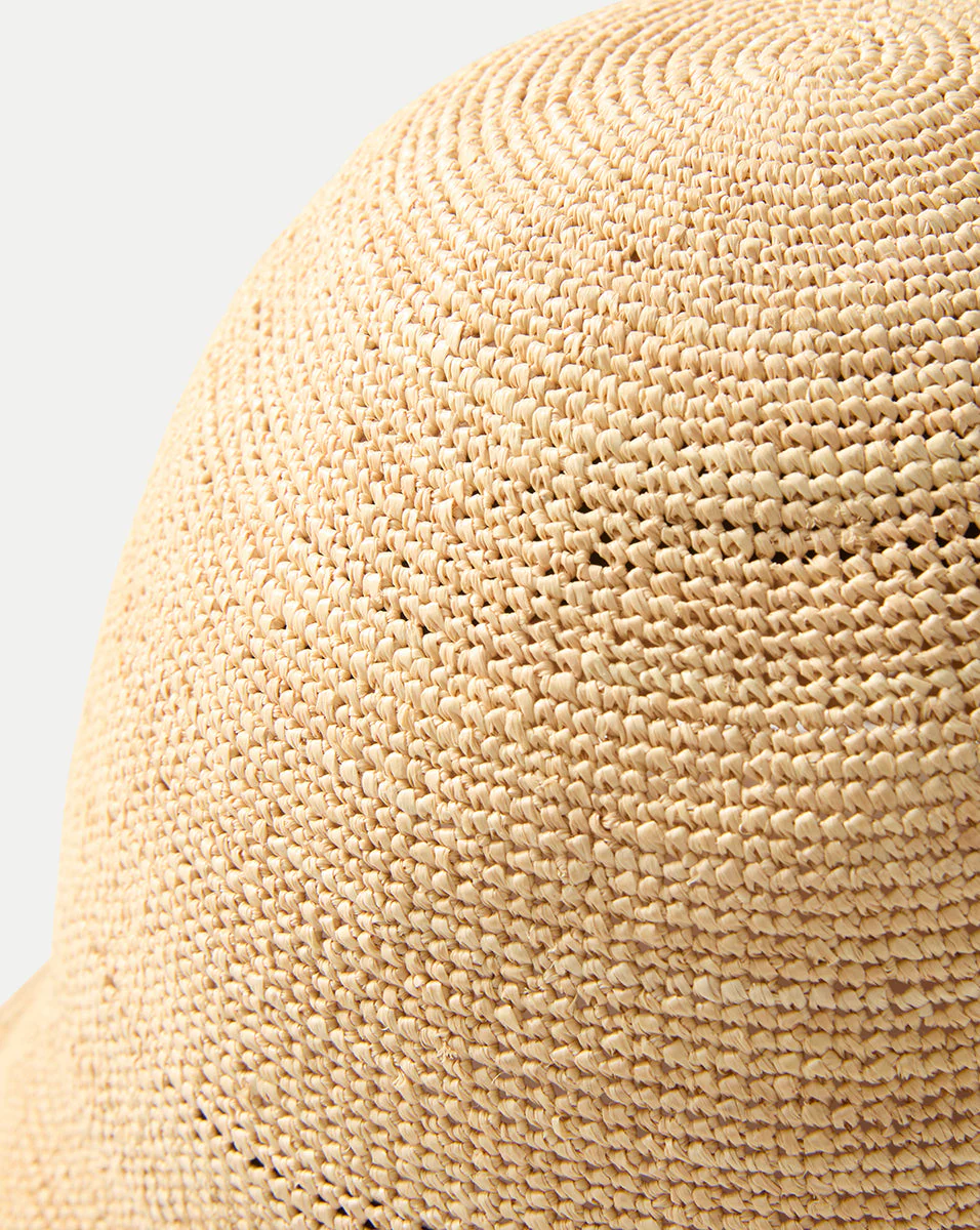 Veronica Beard - Teagan Raffia Straw Bucket Hat - Image 6