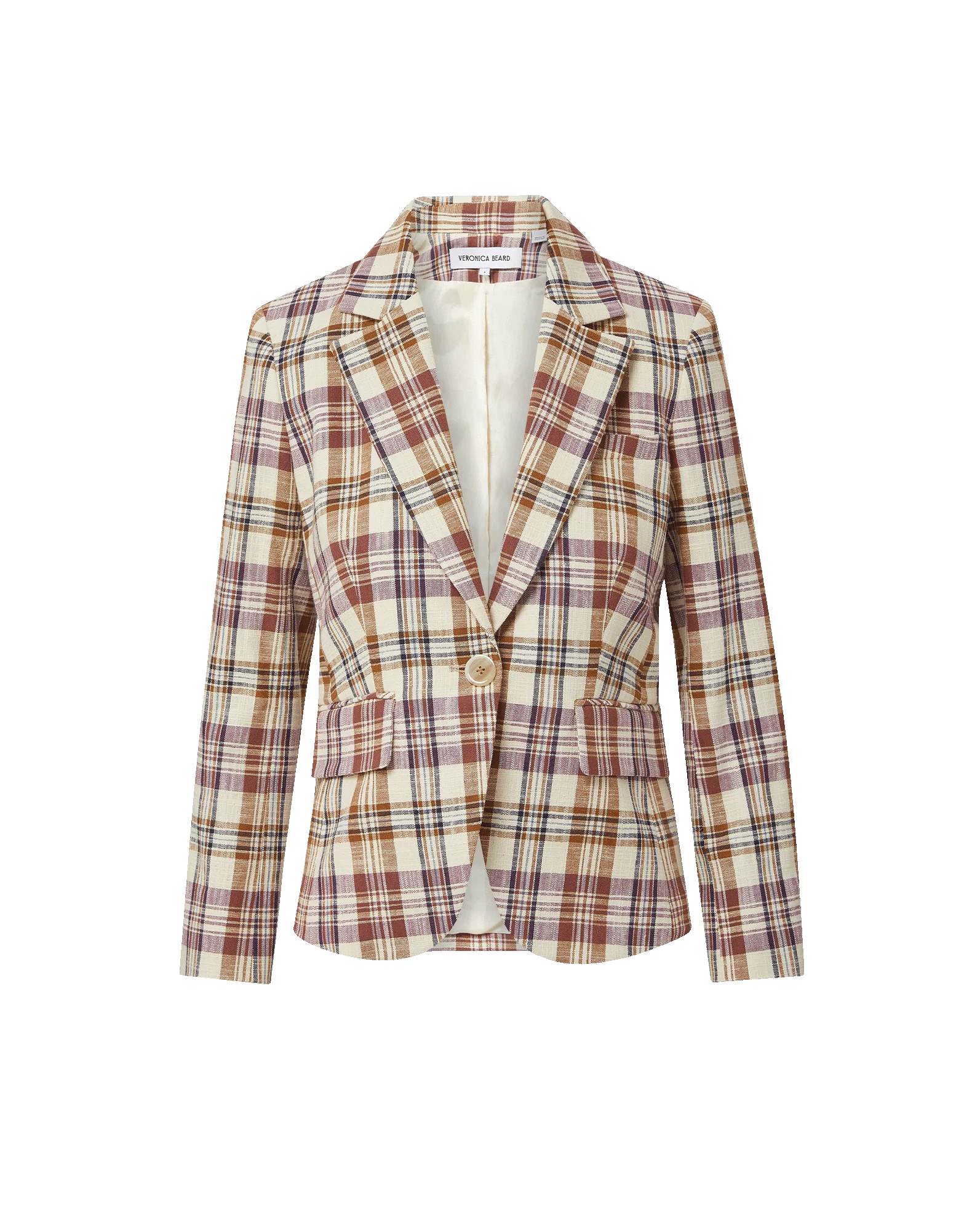 Veronica Beard - Tyra Plaid Dickey Jacket - Image 7