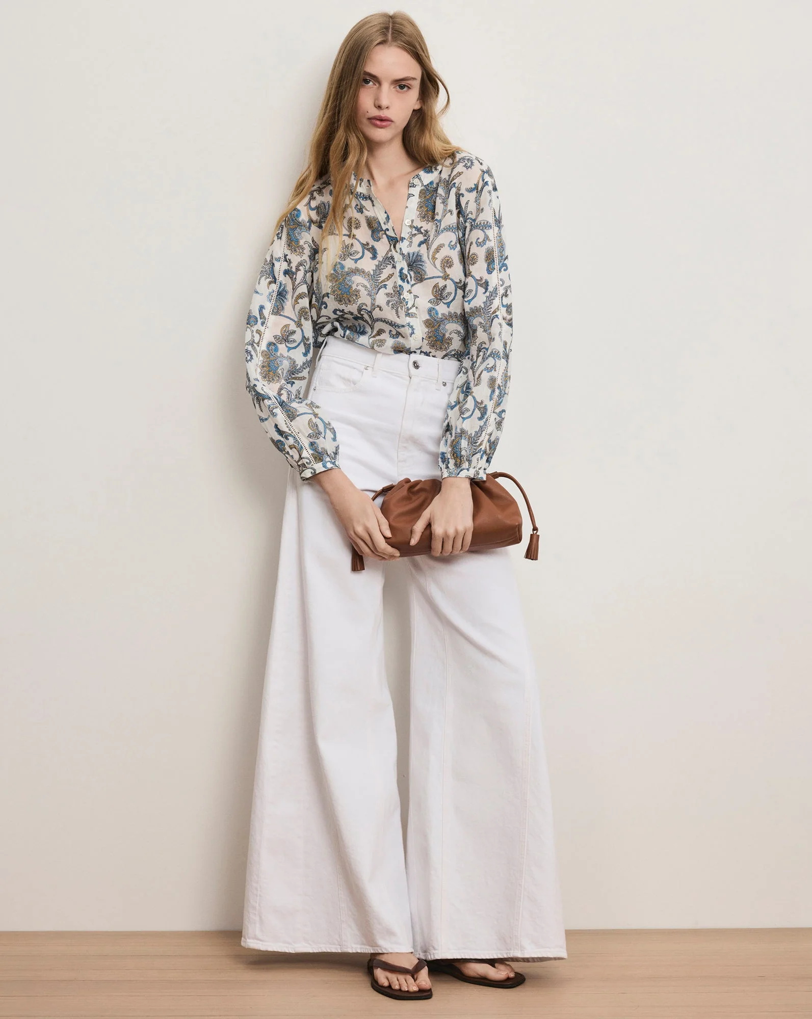 Veronica Beard - Vicki Extra - Wide - Leg Jean