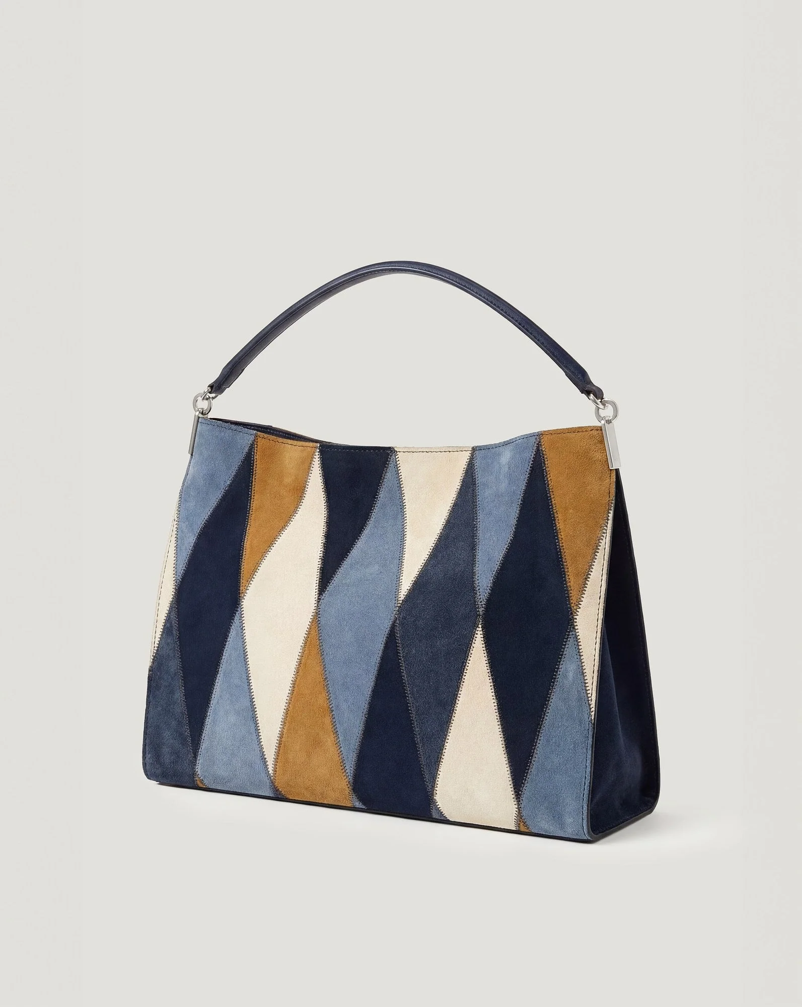 Veronica Beard - Vida Patchwork Shoulder Bag - Image 3