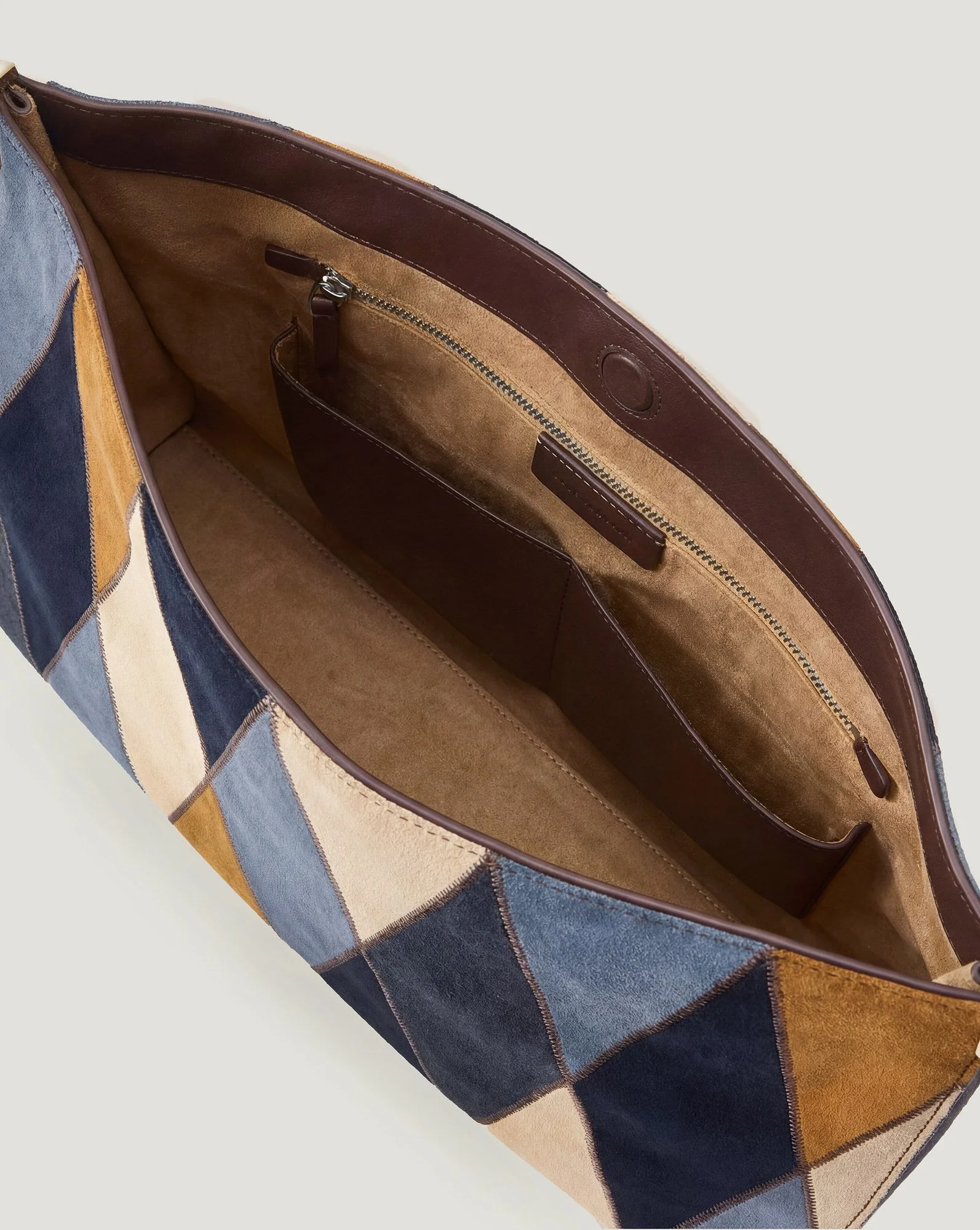 Veronica Beard - Vida Patchwork Shoulder Bag - Image 4