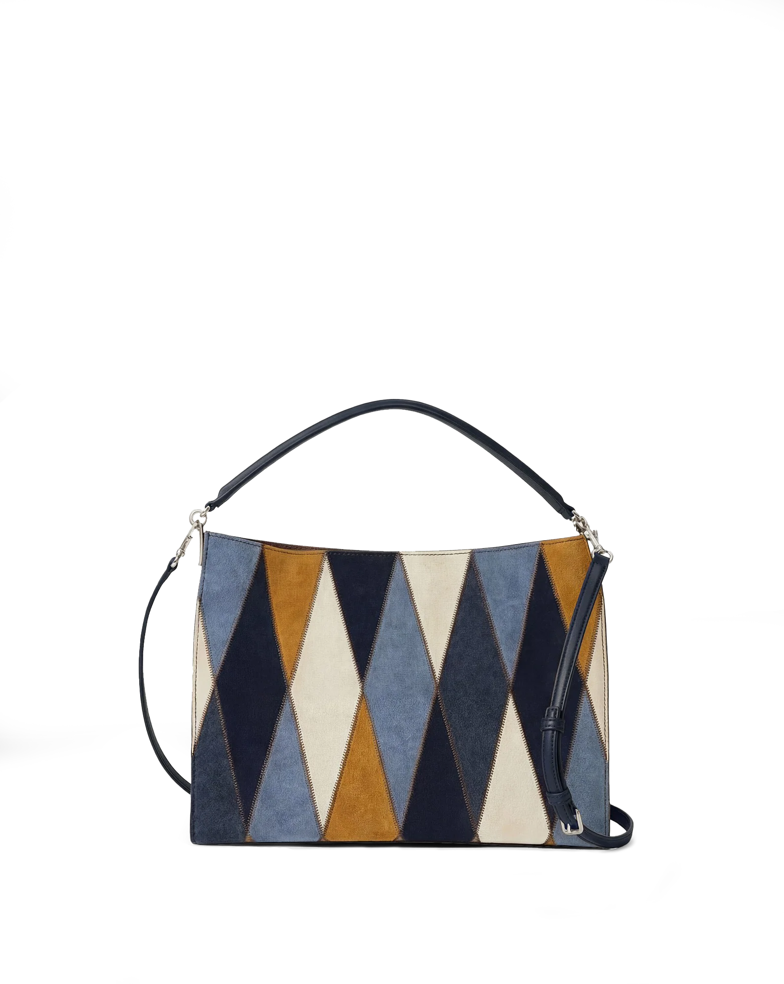 Veronica Beard - Vida Patchwork Shoulder Bag - Image 5