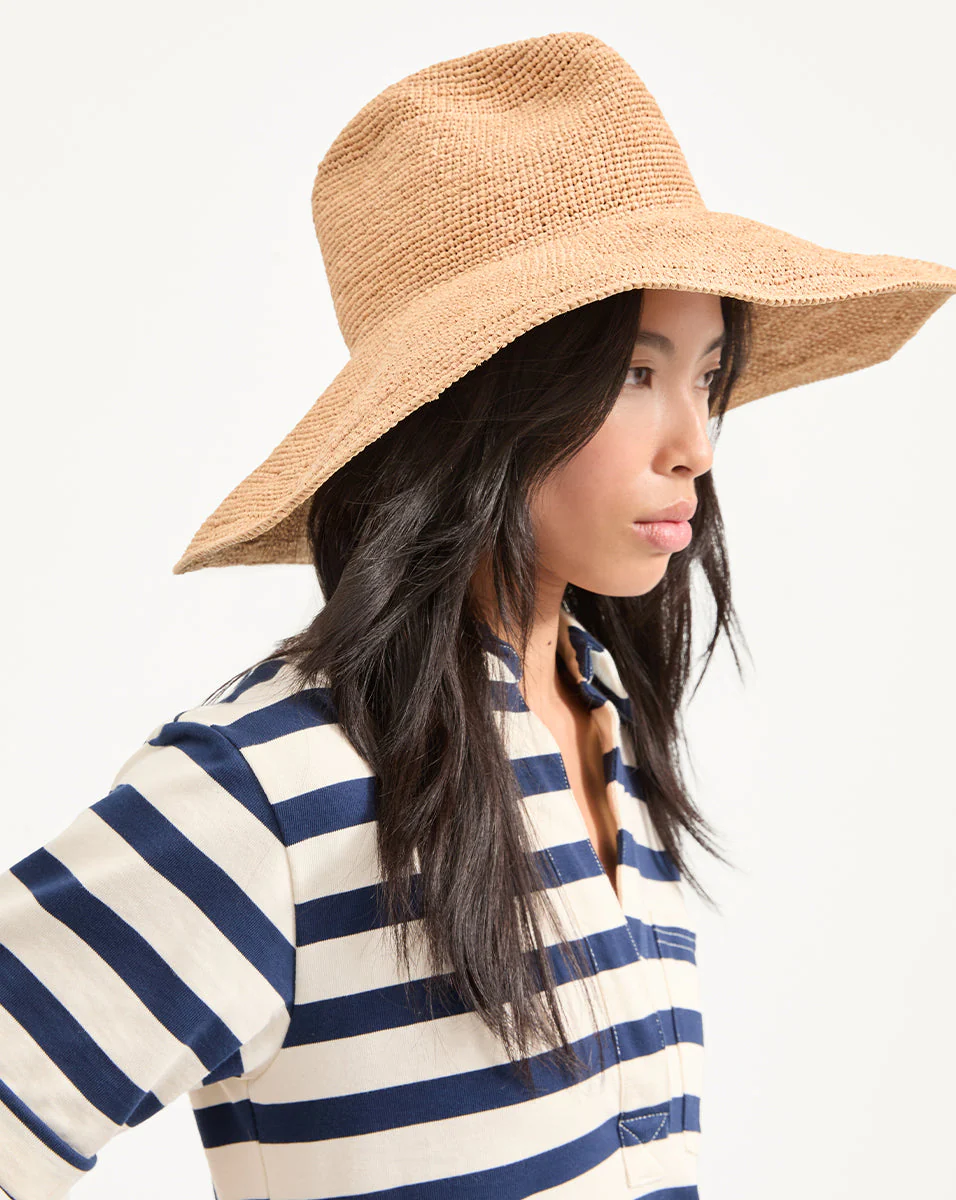 Veronica Beard - Waverly Wide Brimmed Raffia Straw Hat - Image 7