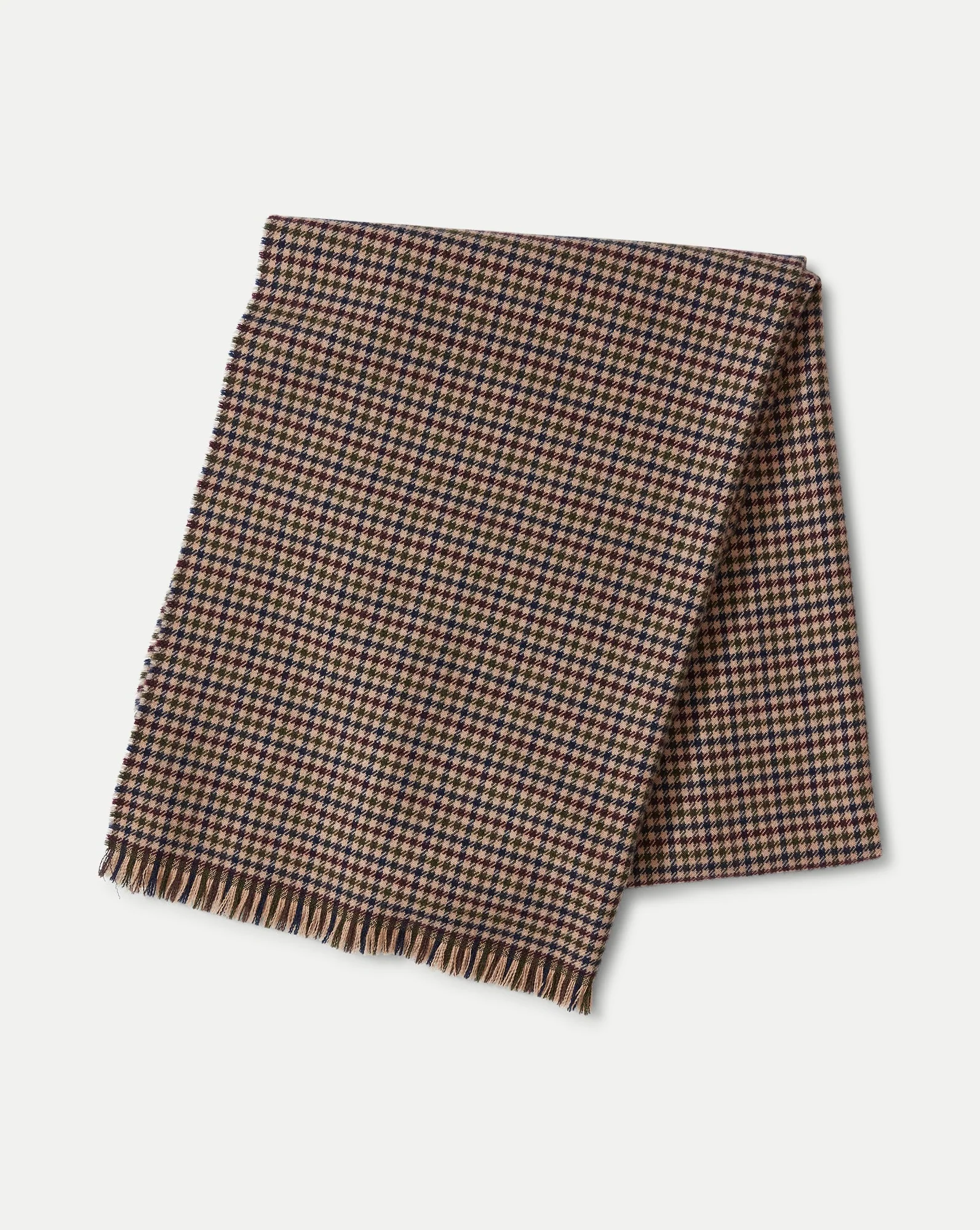 Veronica Beard - Houndstooth Wool Scarf - Image 3