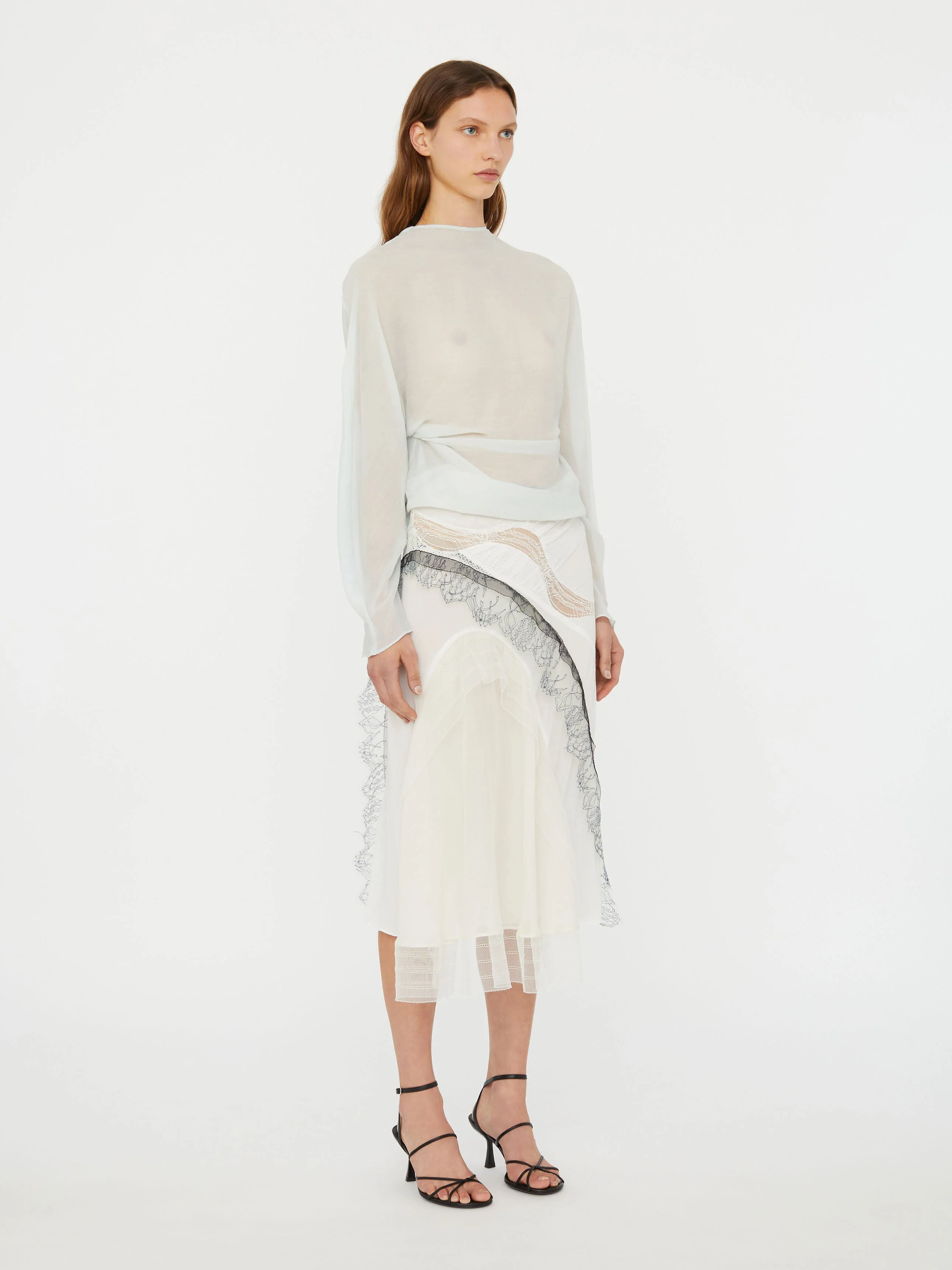 Christopher Esber - Vespertine Lace Skirt - Image 2