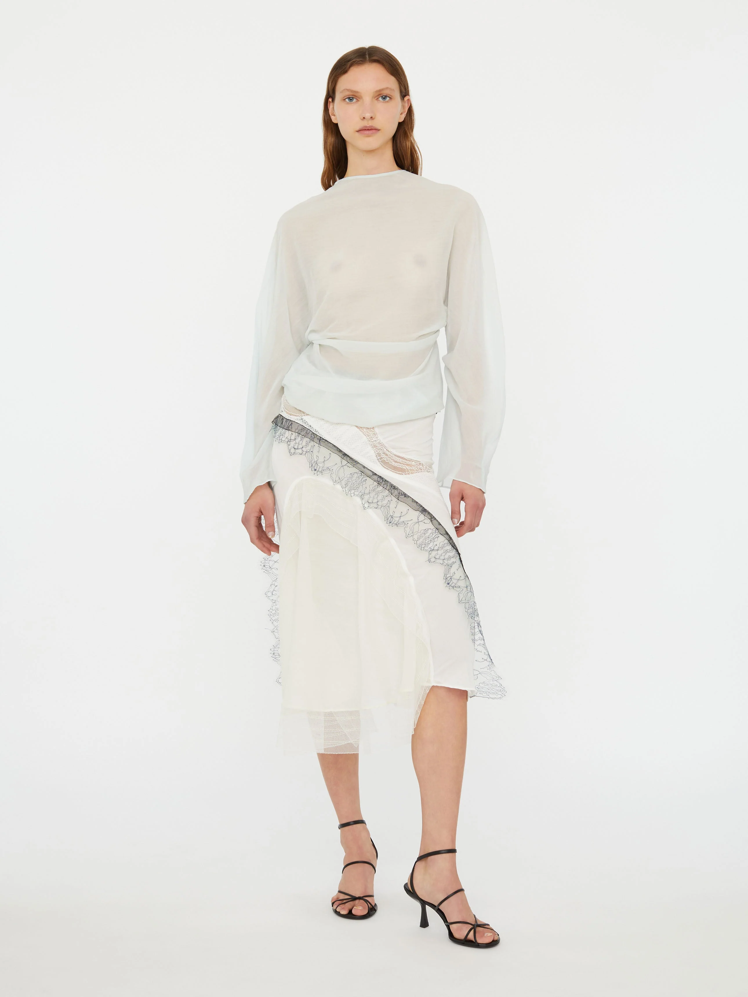 Christopher Esber - Vespertine Lace Skirt - Image 5
