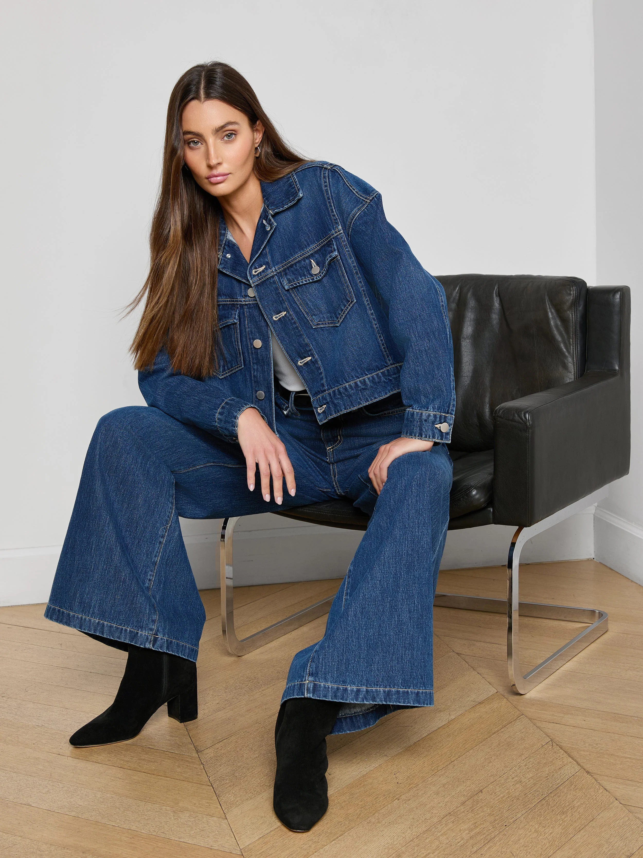 L'AGENCE - Vianney Jean Jacket - Image 5