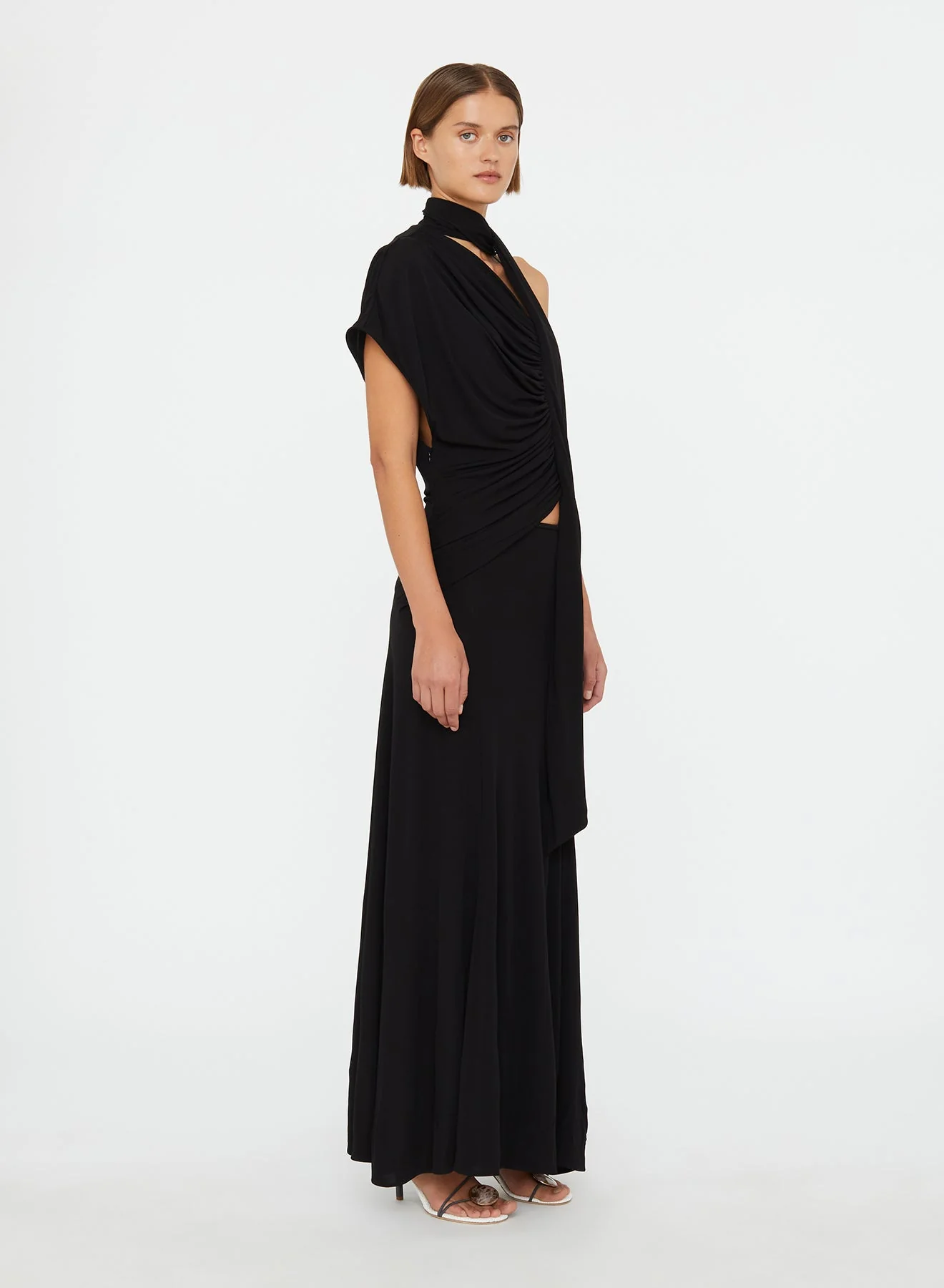 Christopher Esber - Vienna Jersey Scarf Dress - Image 3