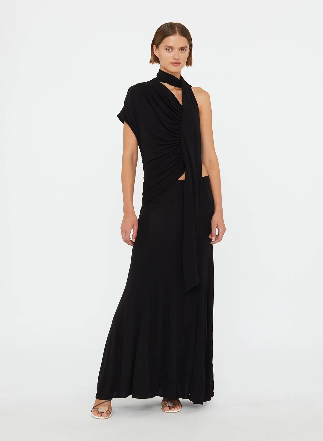Christopher Esber - Vienna Jersey Scarf Dress - Image 4