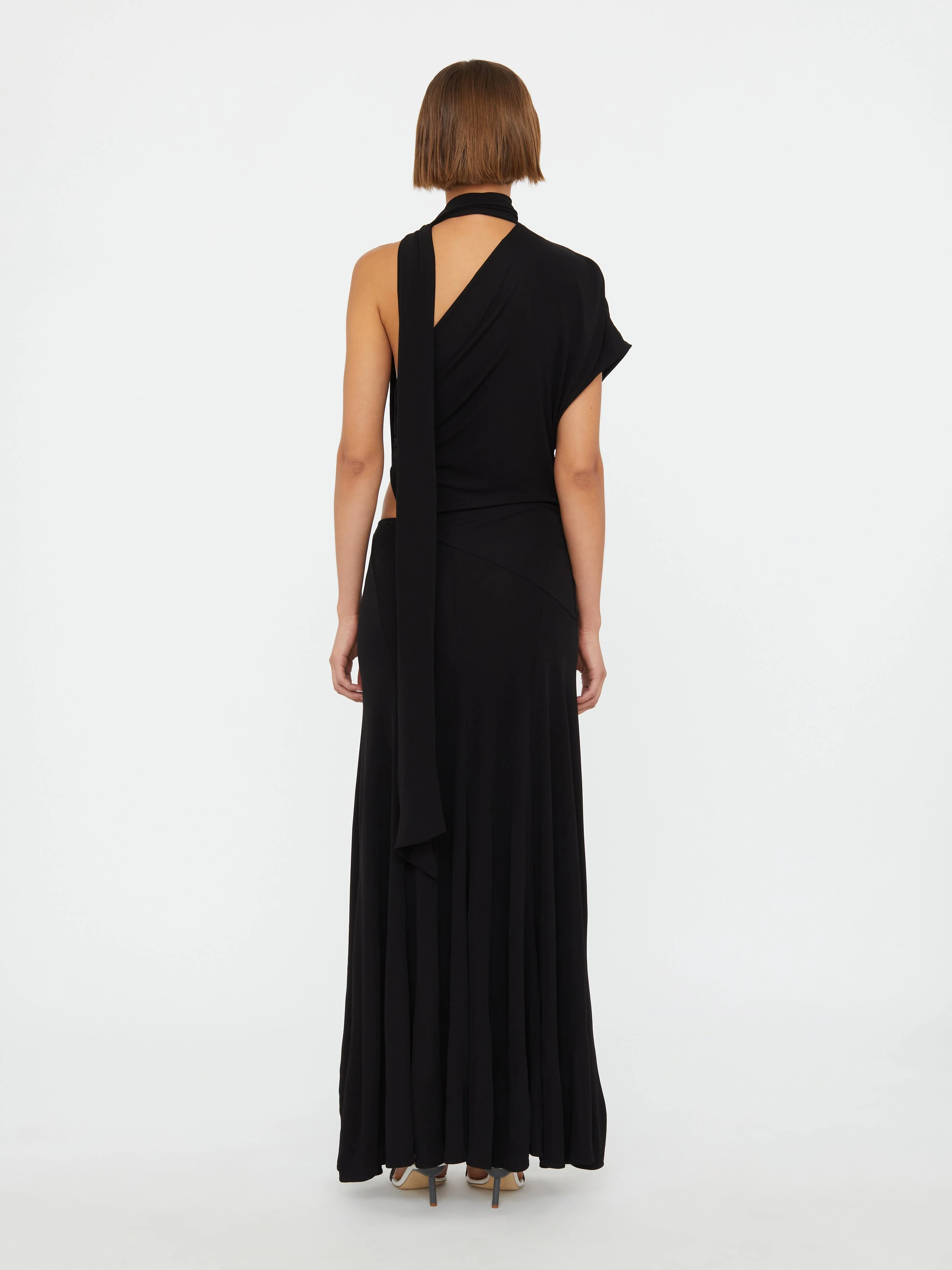Christopher Esber - Vienna Jersey Scarf Dress - Image 5