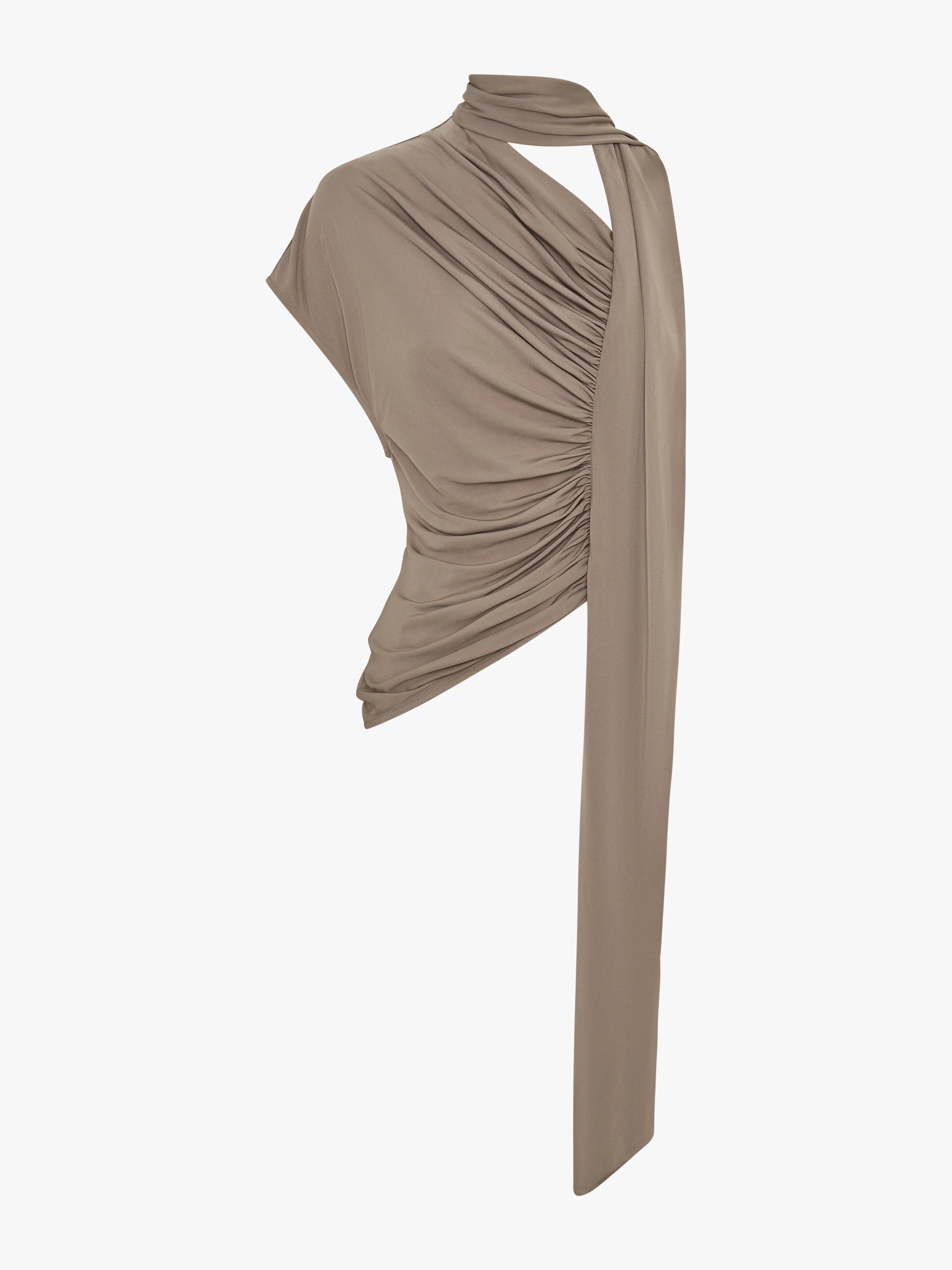 Christopher Esber - Vienna Jersey Scarf Top - Image 5
