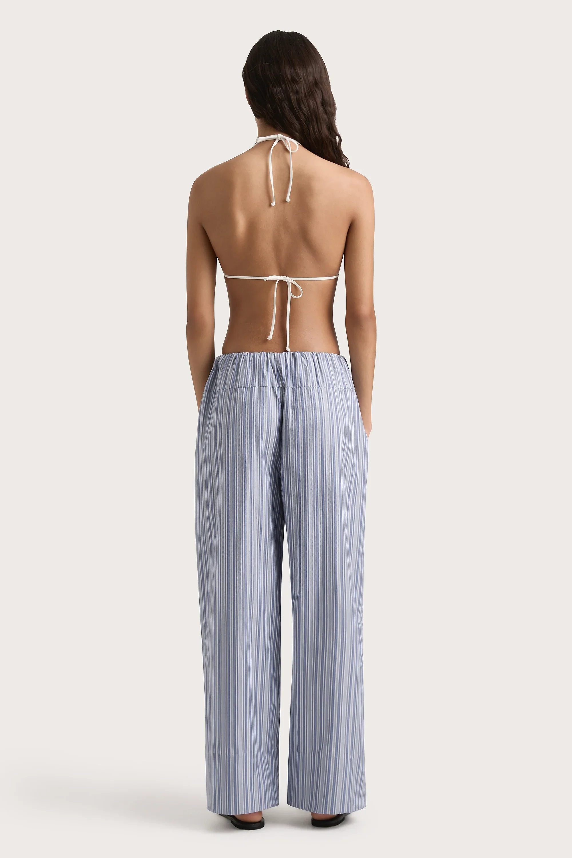 Faithfull - Vieu Relaxed Pant Blue Stripe - Final Sale - Image 5