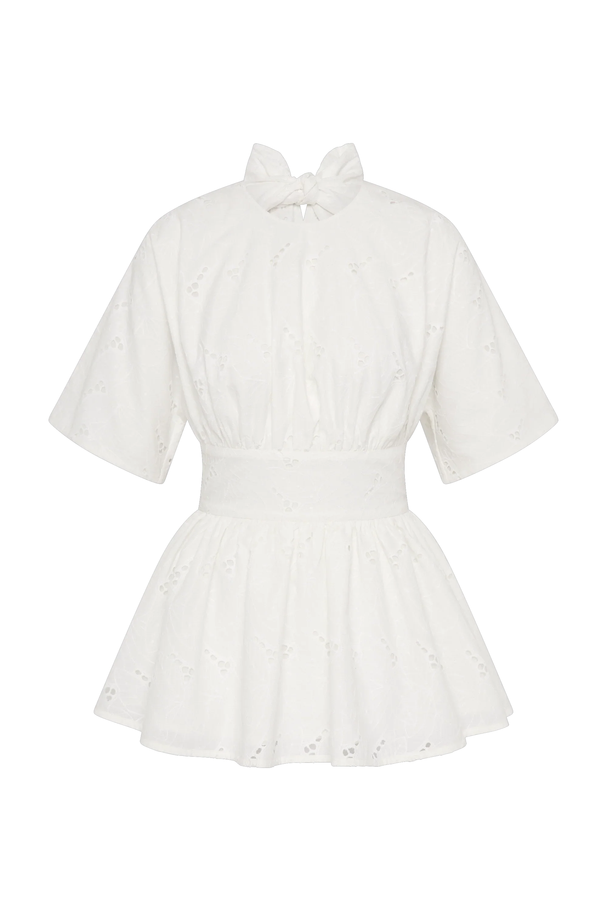 Faithfull - Vilde Top Birgitta Broderie Anglaise White - Final Sale - Image 7