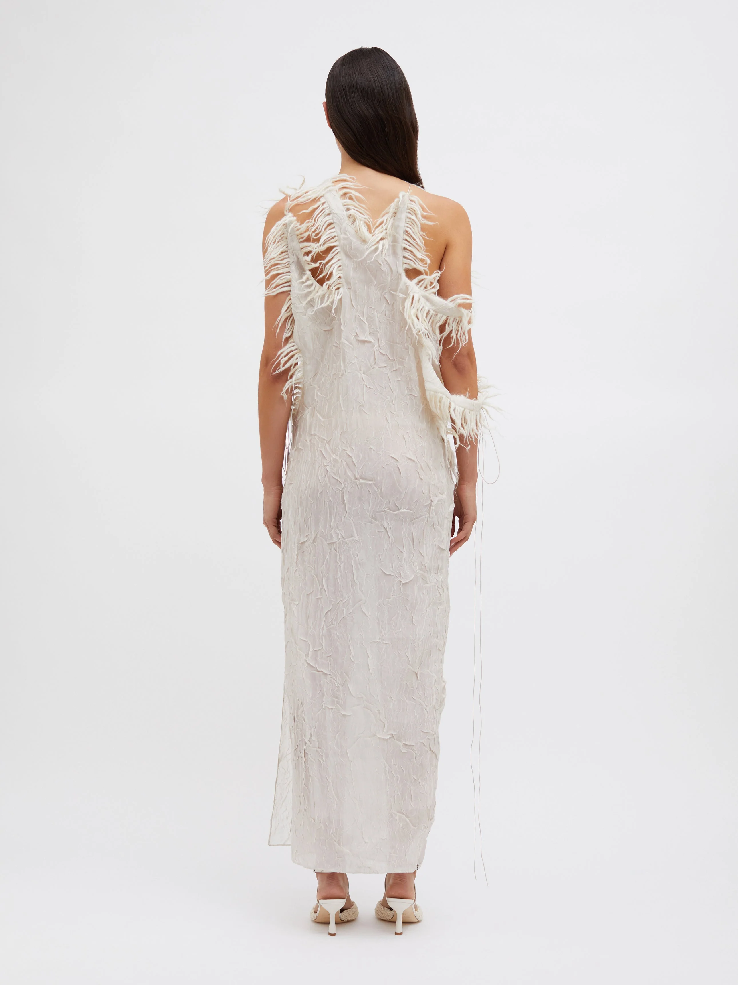 Christopher Esber - Villus Crinkle Curve Dress - Image 5