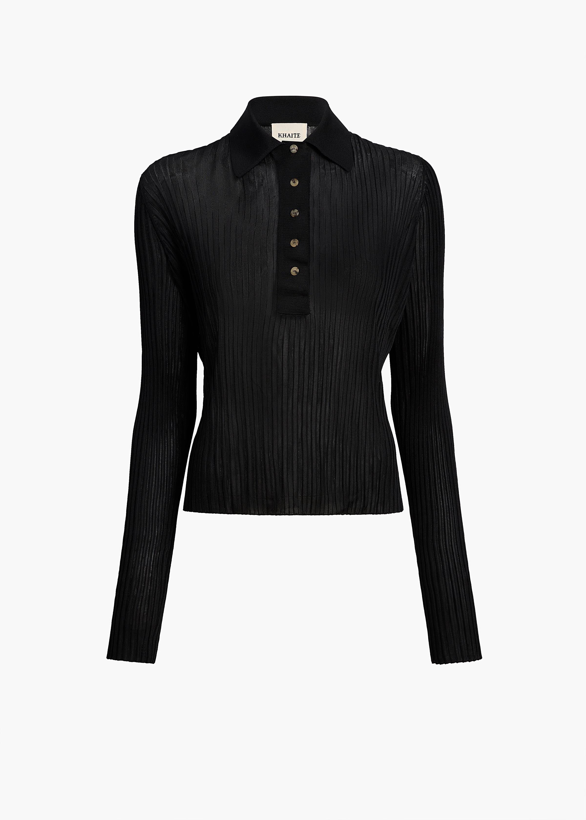 Khaite - Vin Top in Black