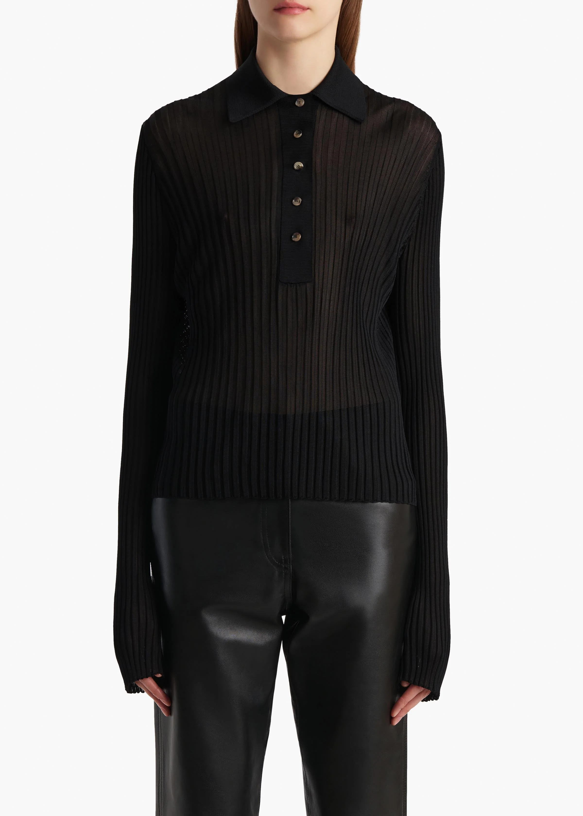 Khaite - Vin Top in Black - Image 2