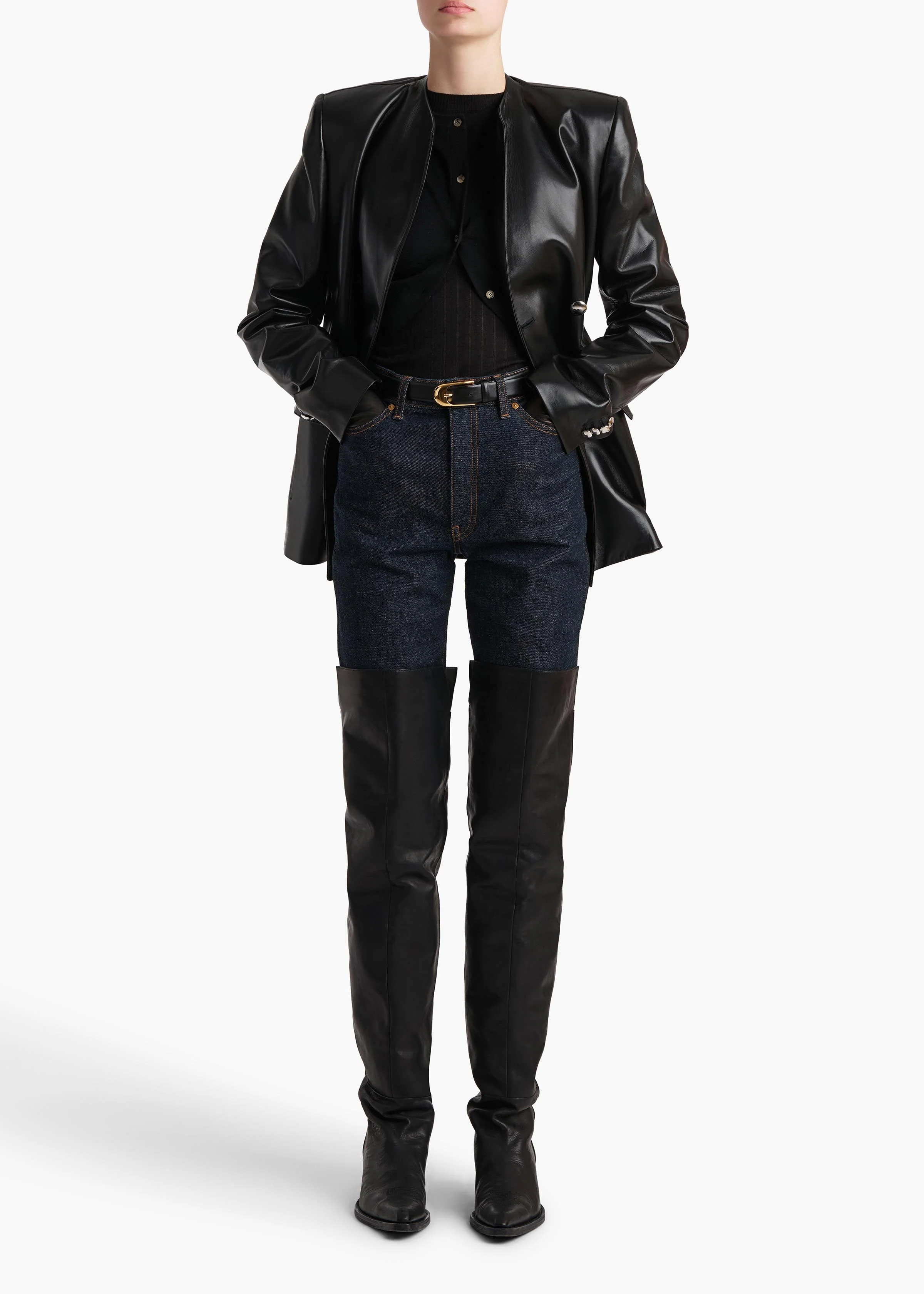 Khaite - Vin Top in Black - Image 3