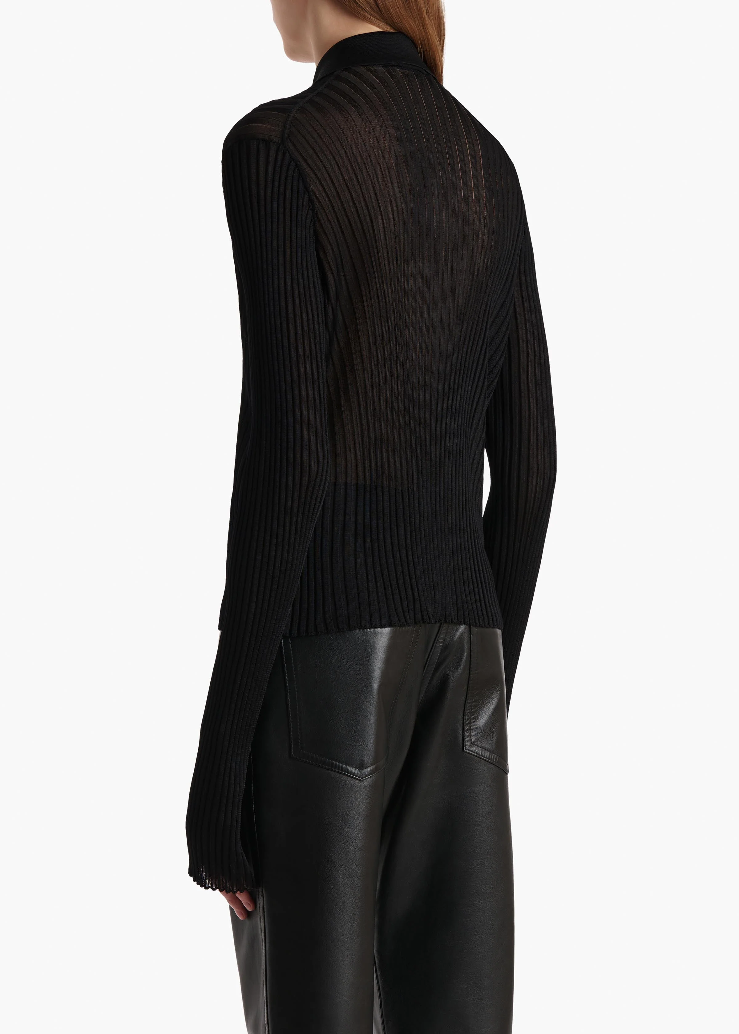 Khaite - Vin Top in Black - Image 4