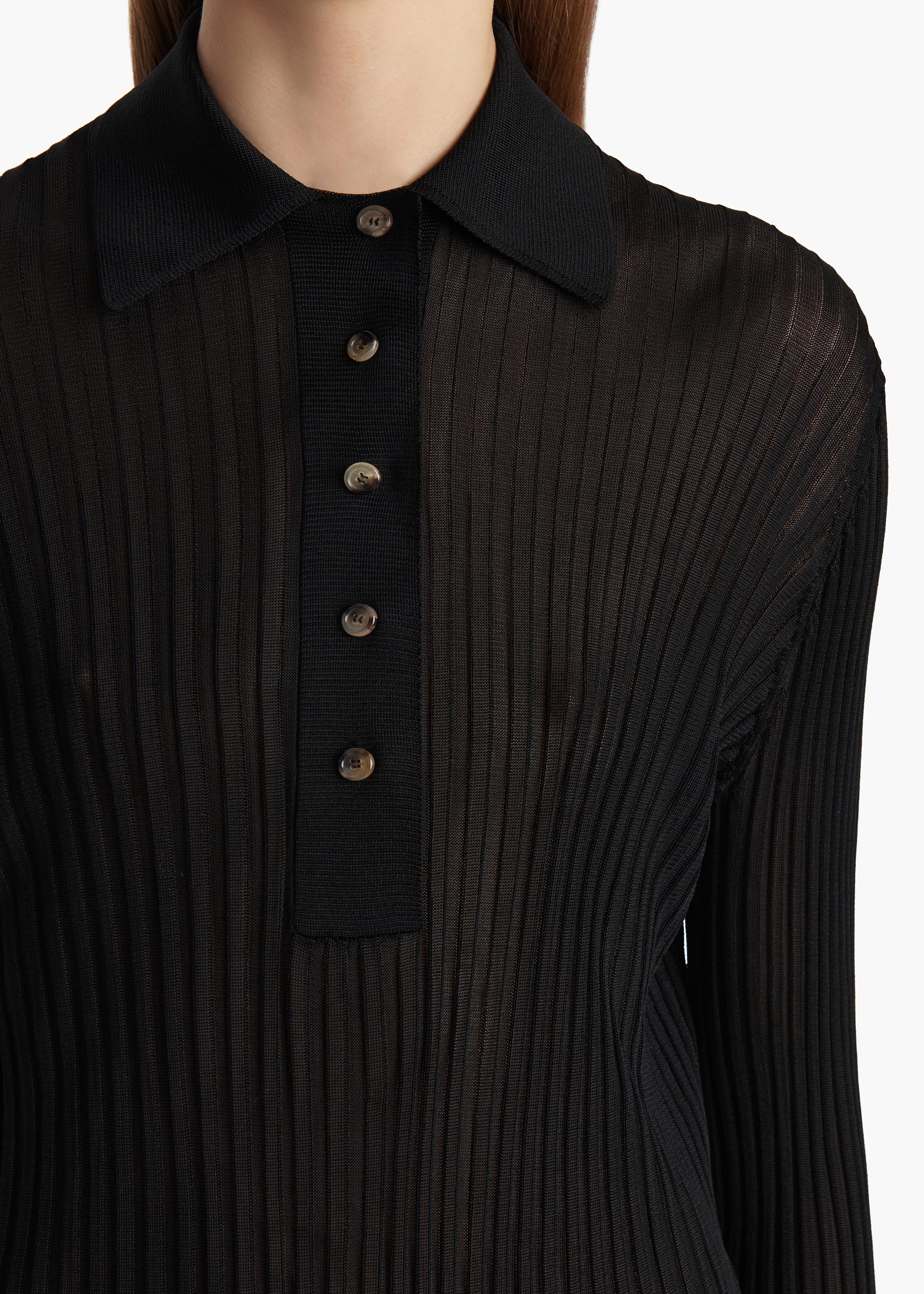 Khaite - Vin Top in Black - Image 6