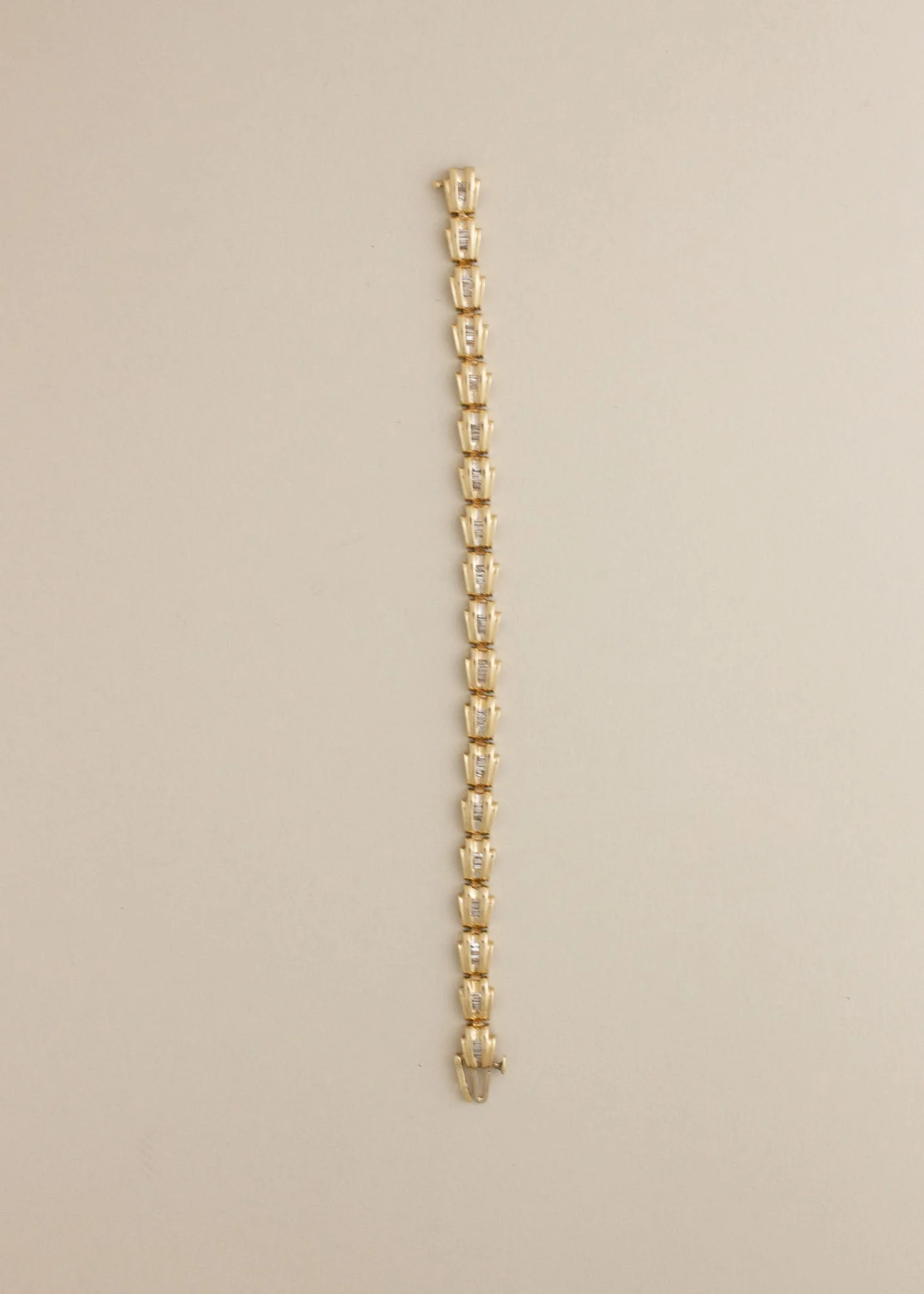 Kinn - Vintage Baguette Tennis Bracelet