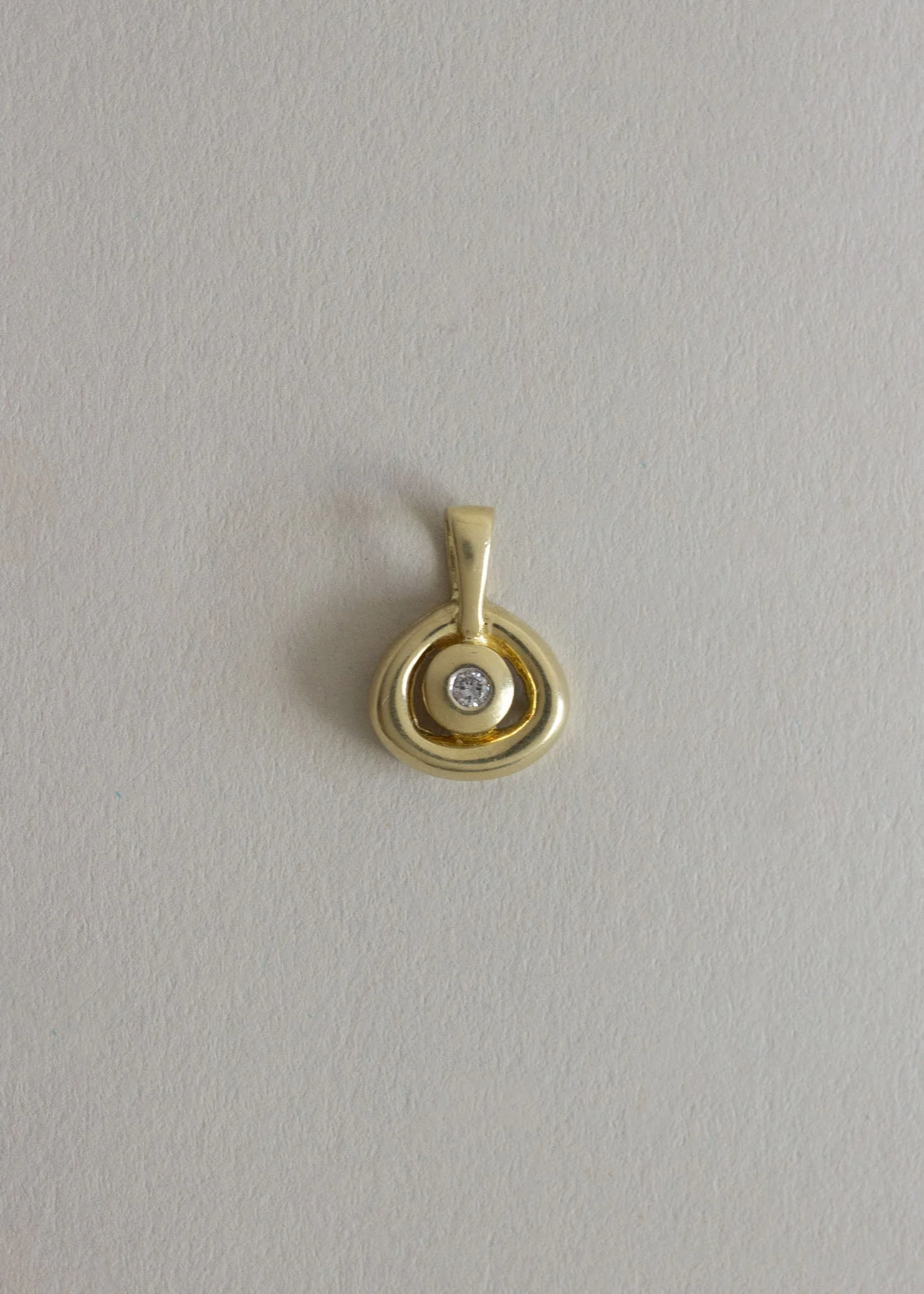 Kinn - Vintage Evil Eye Diamond Pendant
