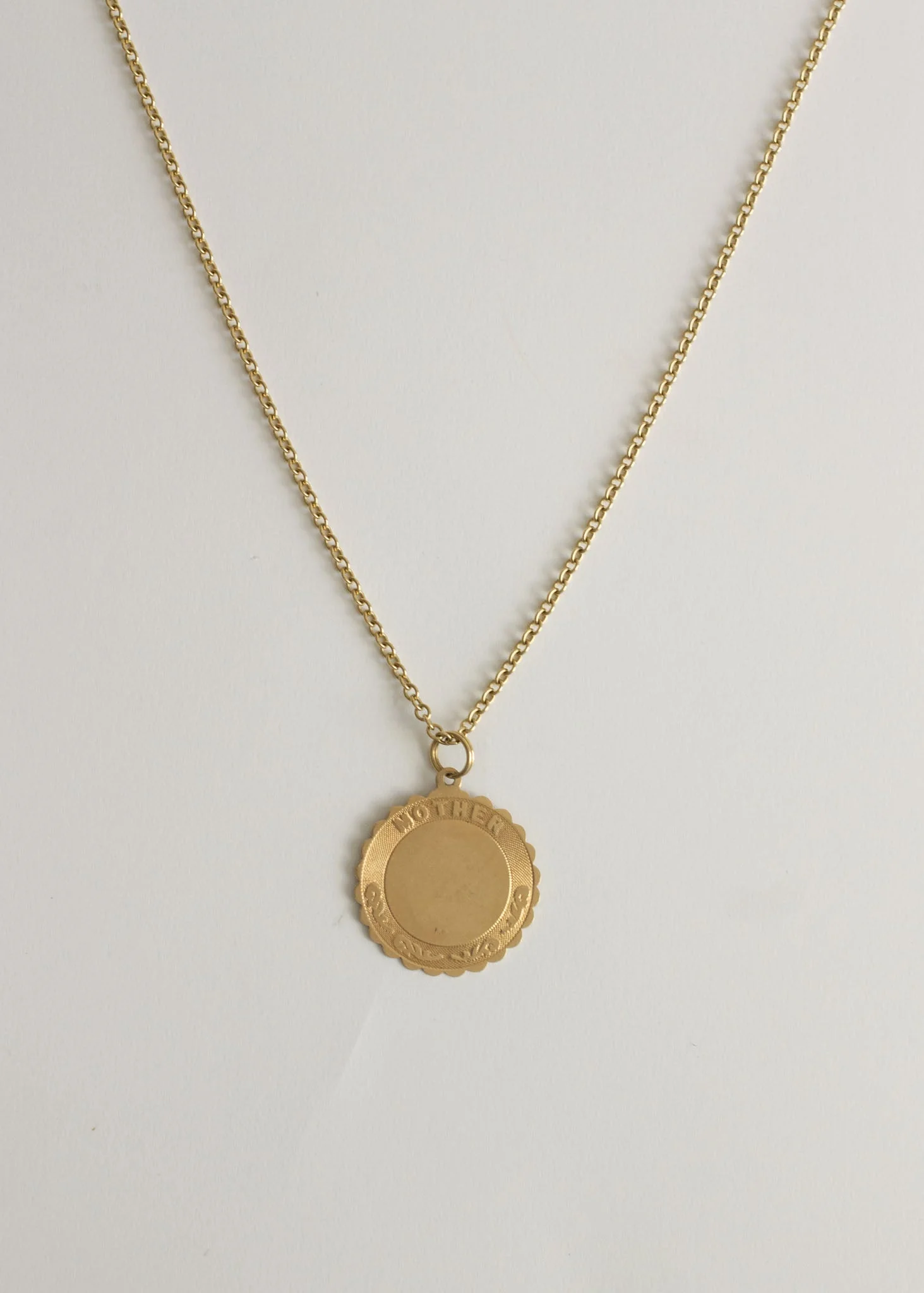 Kinn - Vintage Mother Coin Pendant - Image 3