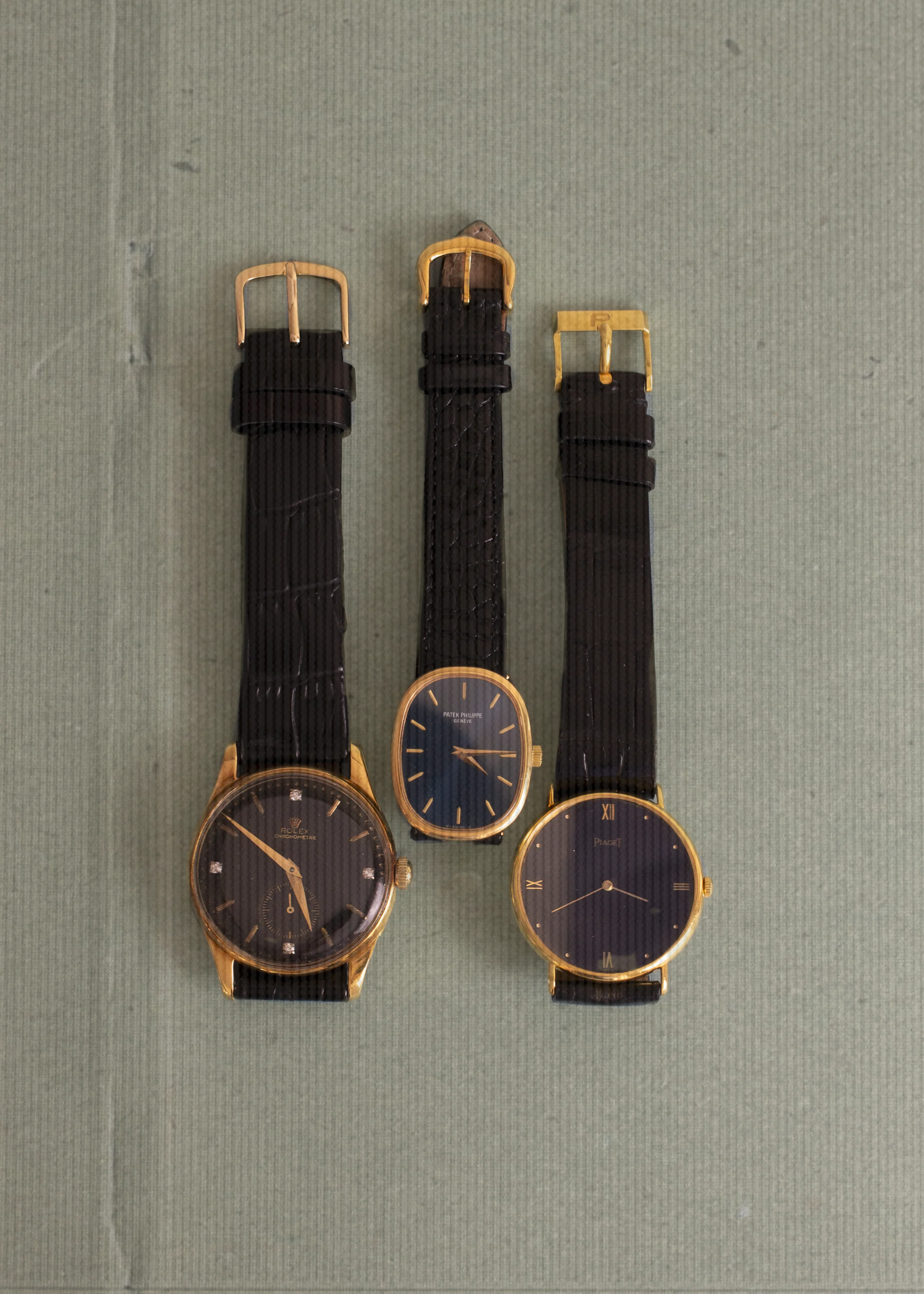 Kinn - Vintage 18k Yellow Gold Patek Philippe Geneva Watch - Image 3