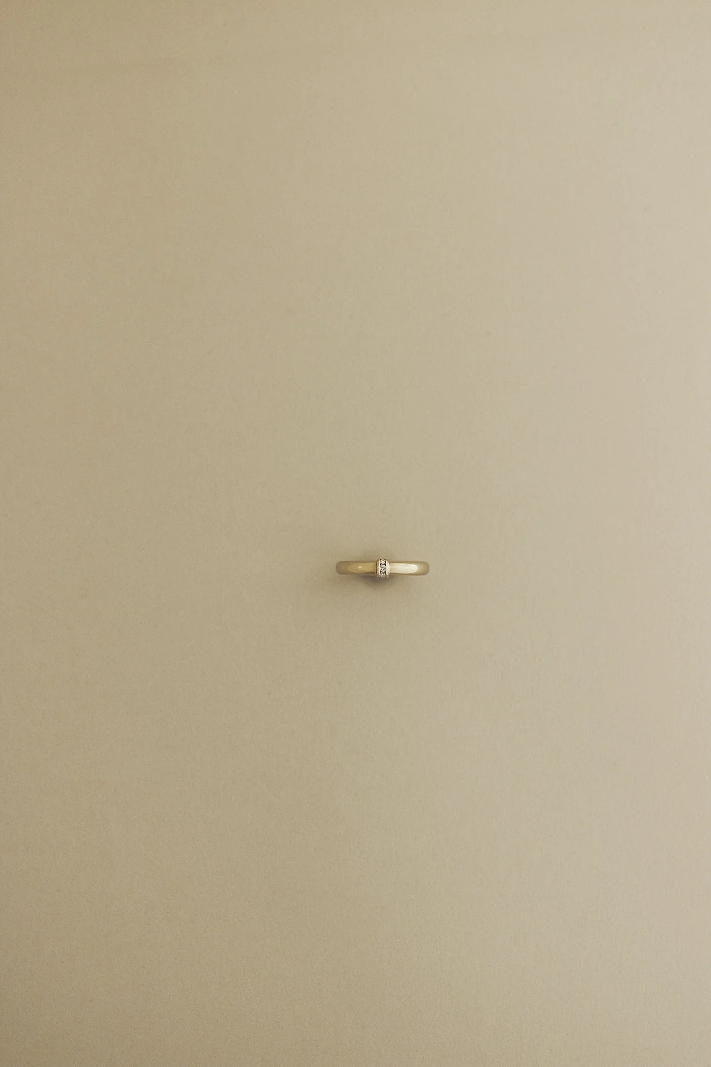 Kinn - Vintage Pavé Tube Ring - Image 5