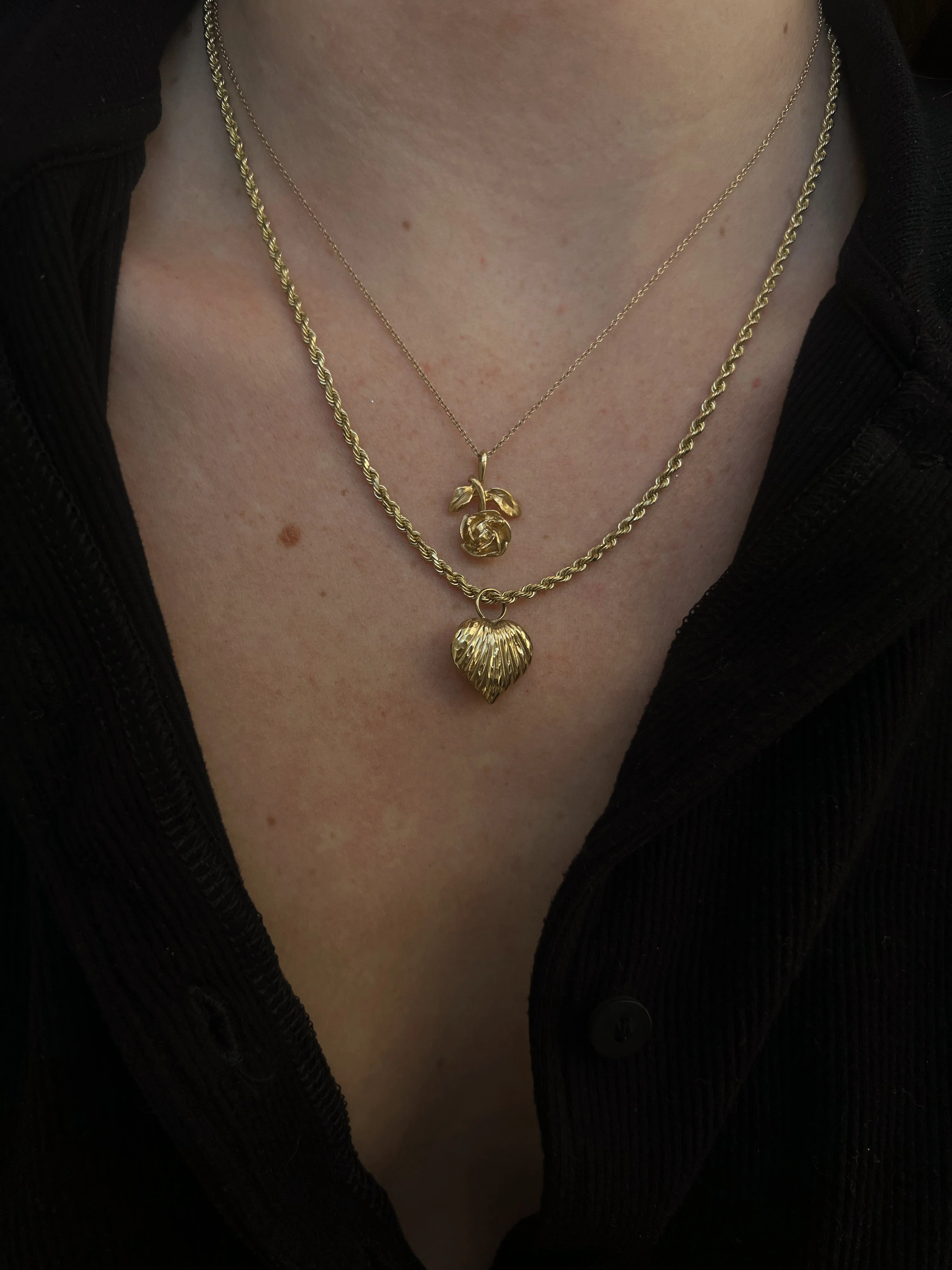 Kinn - Vintage Rose Pendant - Image 2