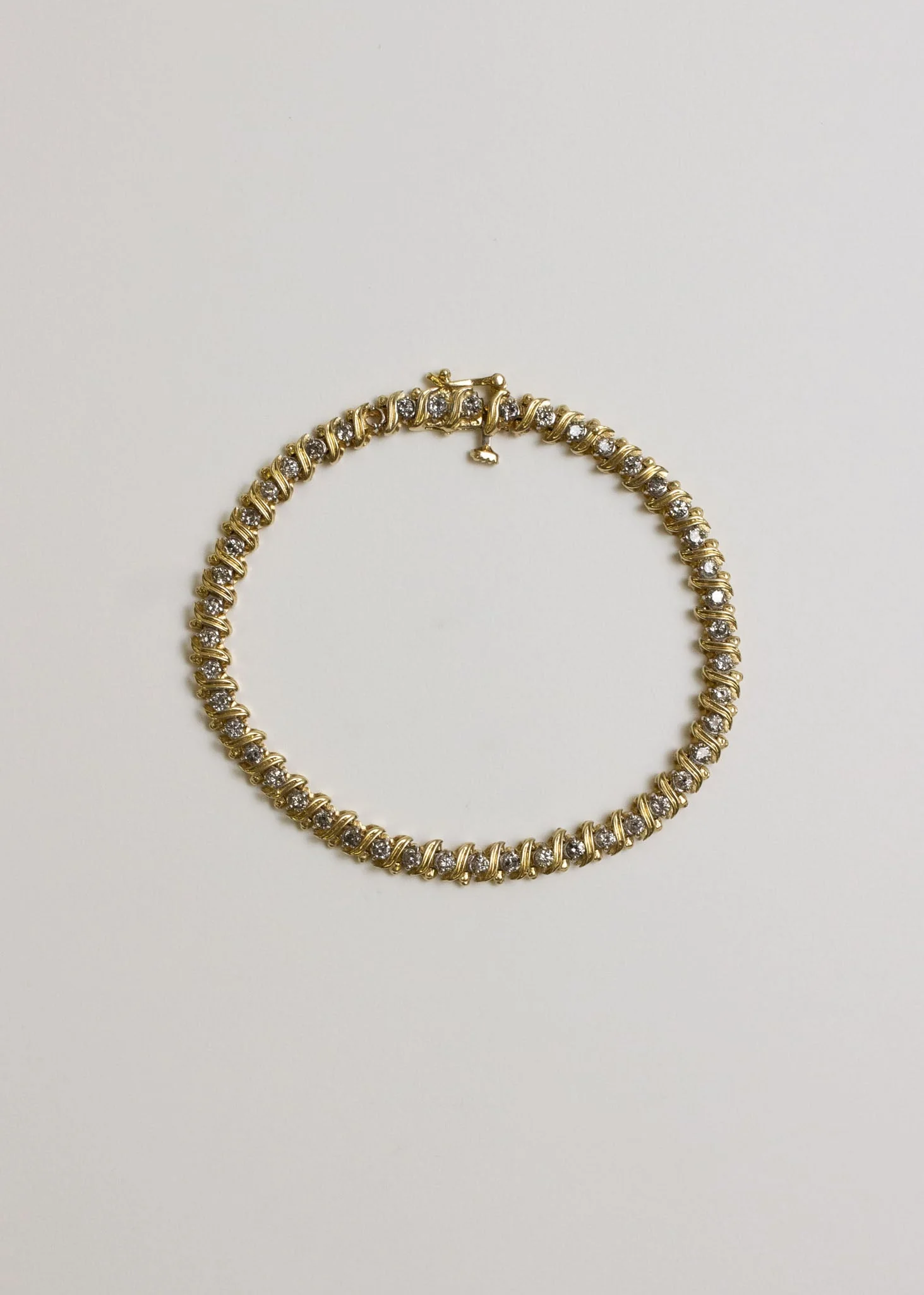 Kinn - Vintage S Link Tennis Bracelet I