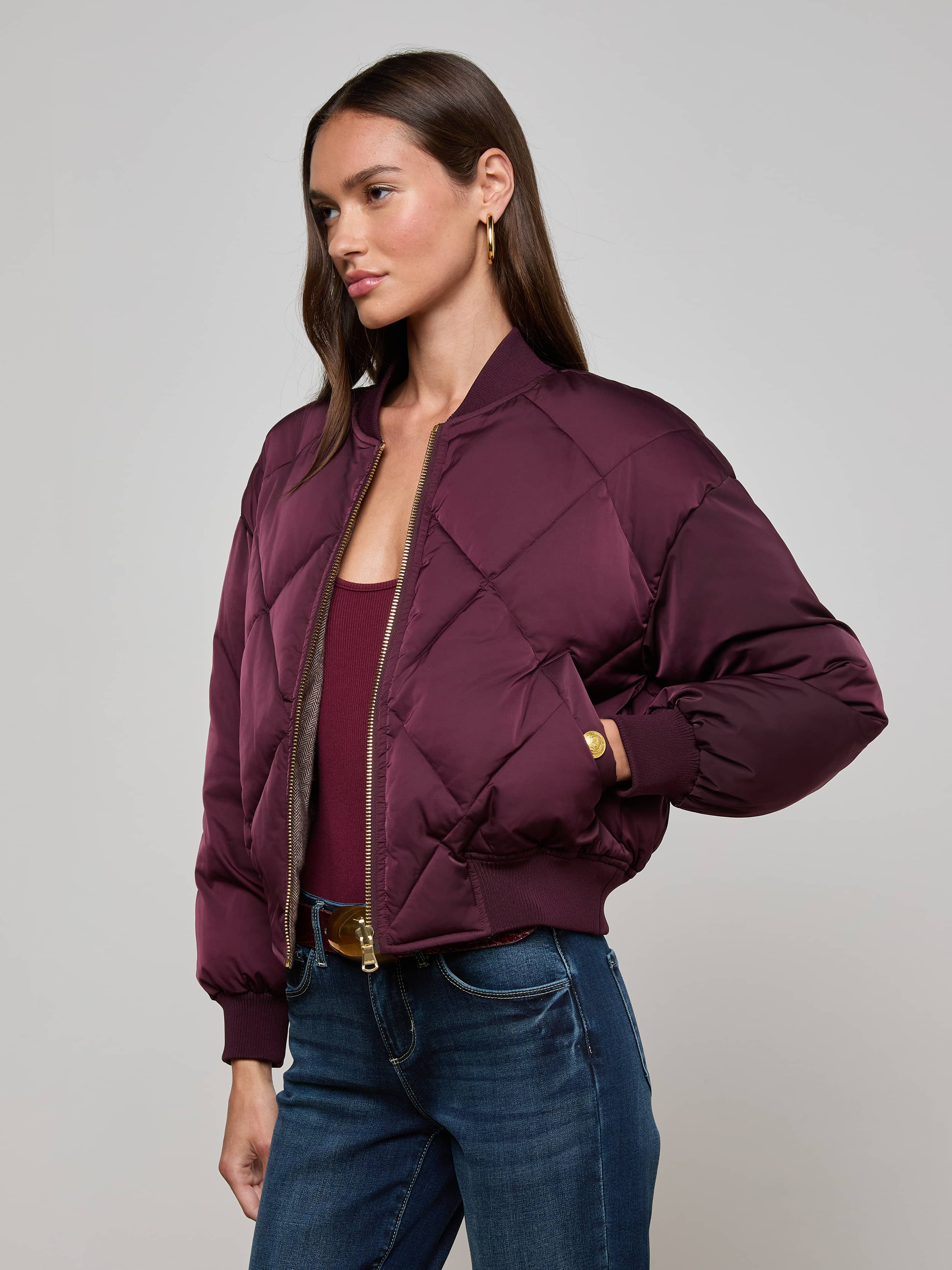 L'AGENCE - Violeta Reversible Puffer - Image 3