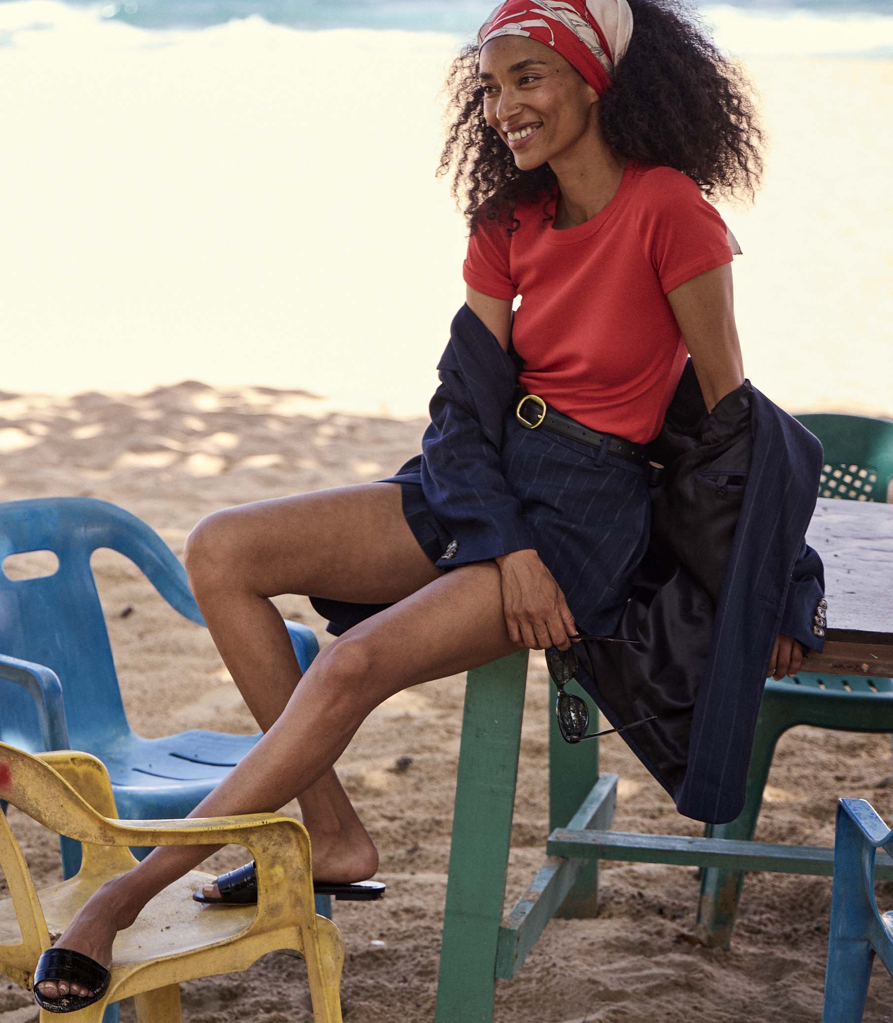 DÔEN - VIVI TEE -- SCARLET - Image 3