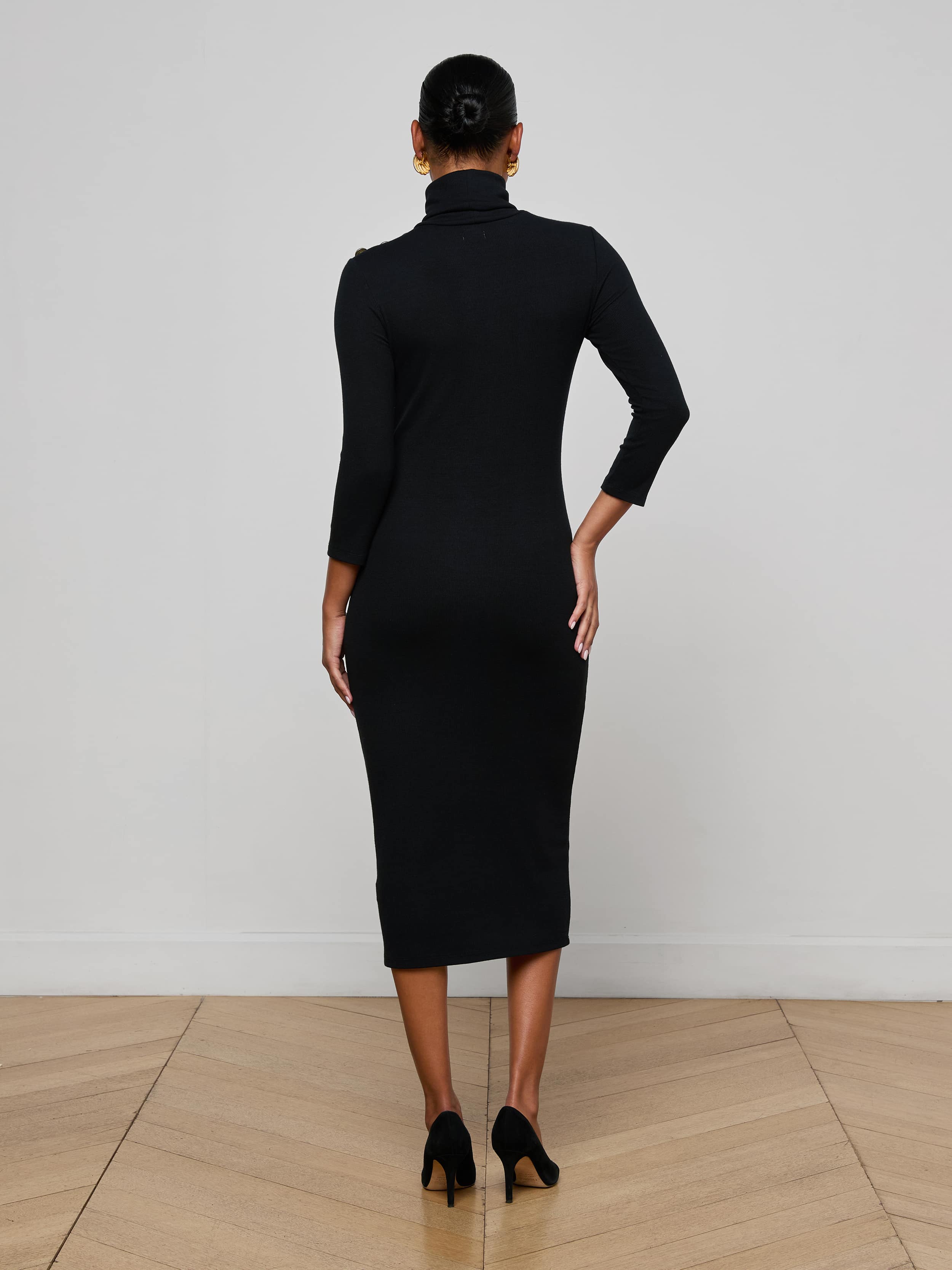 L'AGENCE - Voletta Turtleneck Knit Dress - Image 10