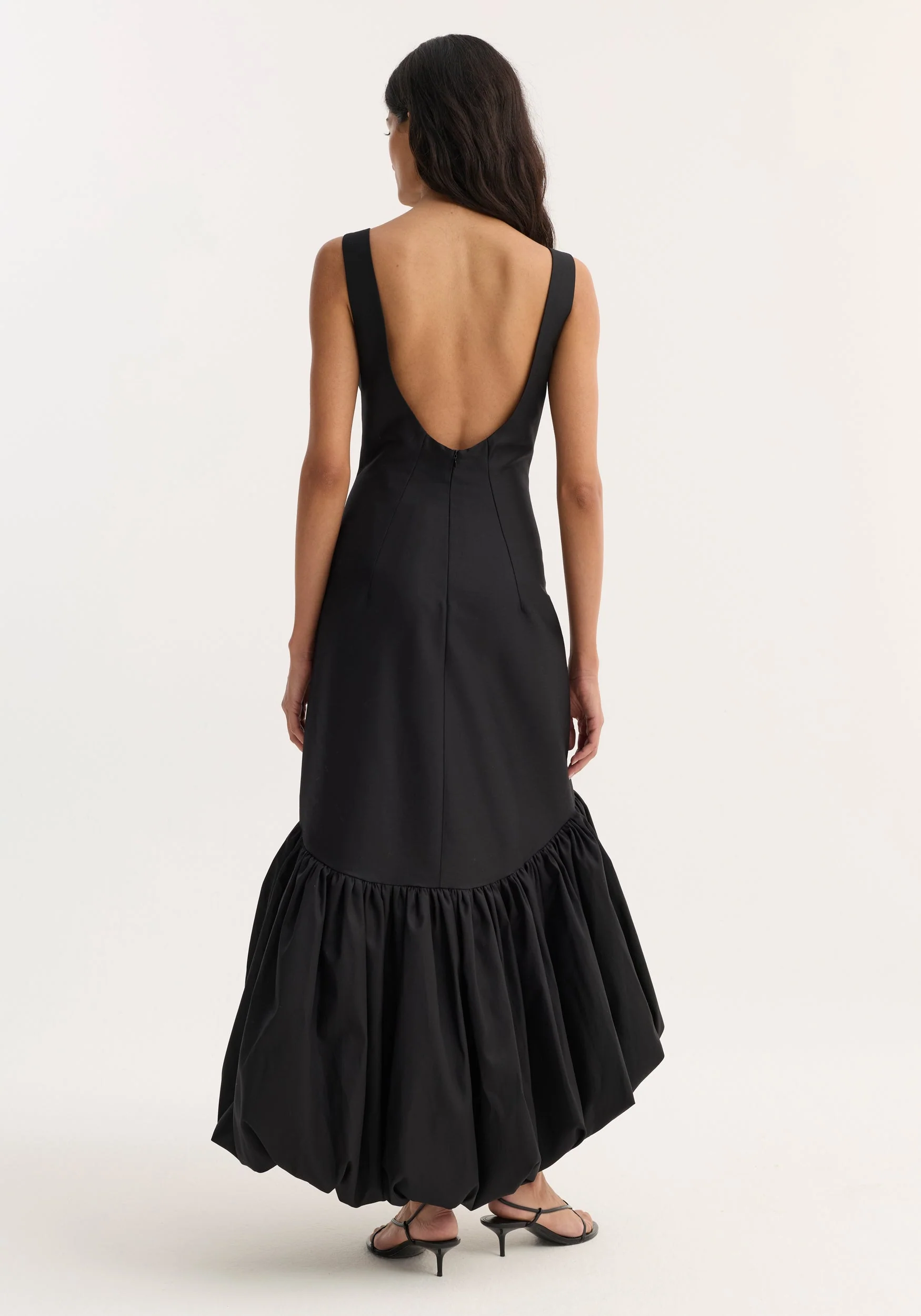 ROHE - Voluminous dress | black - Image 5